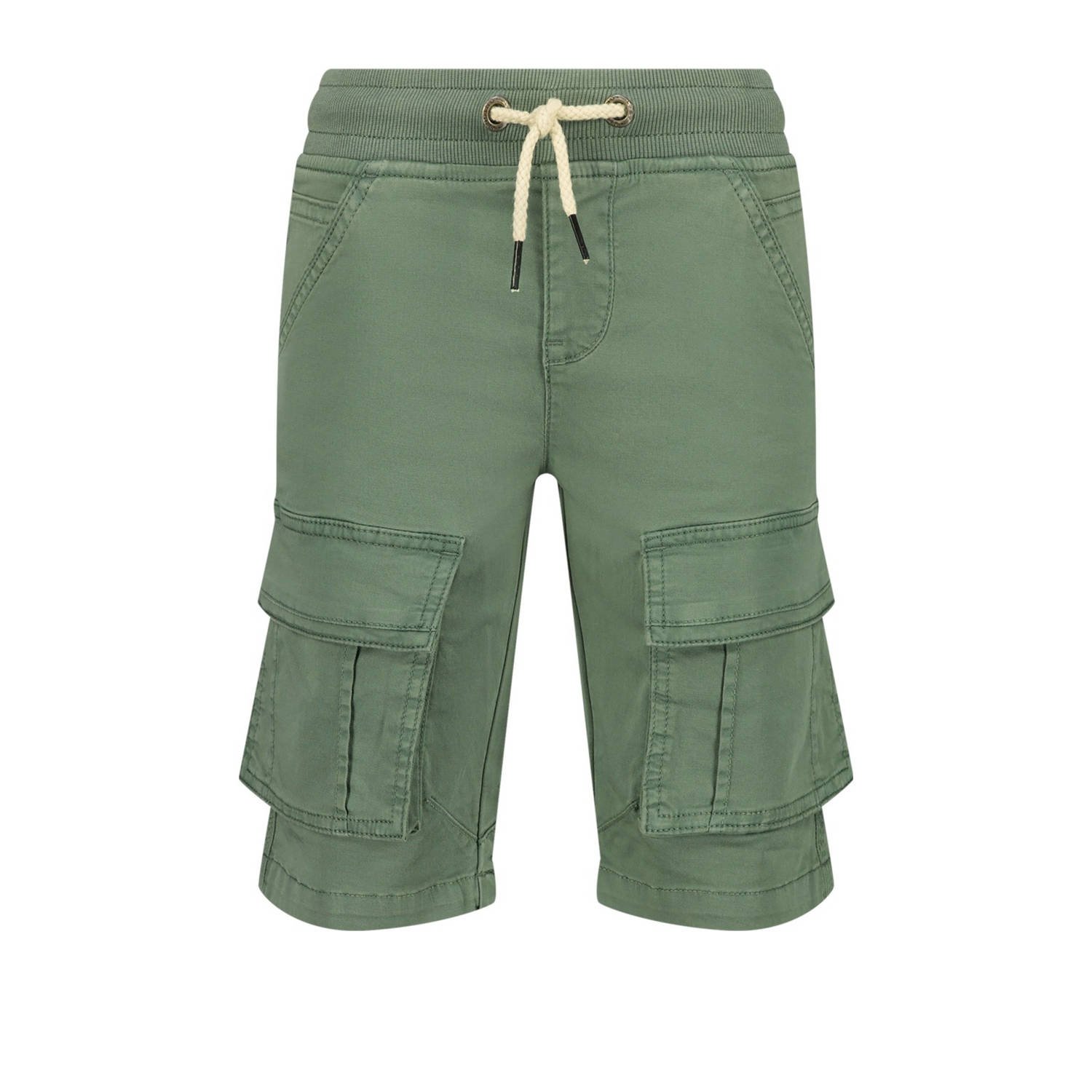 VINGINO cargo short Cliff zachtgroen Korte broek Jongens Stretchkatoen 146