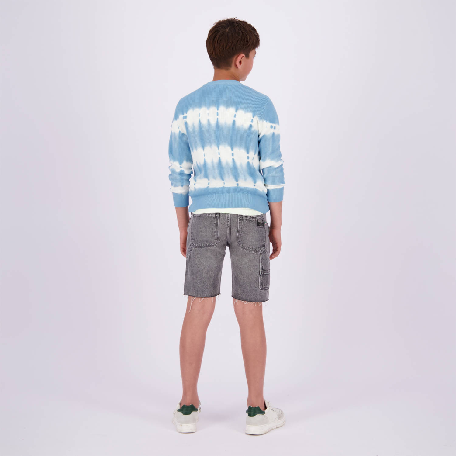 Vingino denim bermuda Constanzo grey vintage