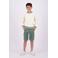 Vingino sweater Nijo met backprint ecru/zwart