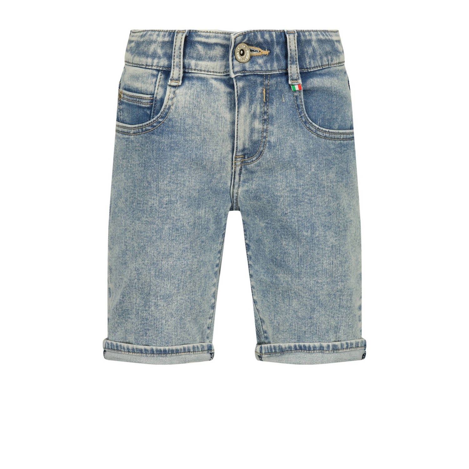 VINGINO denim short Capo light vintage Korte broek Blauw Jongens Stretchdenim 134