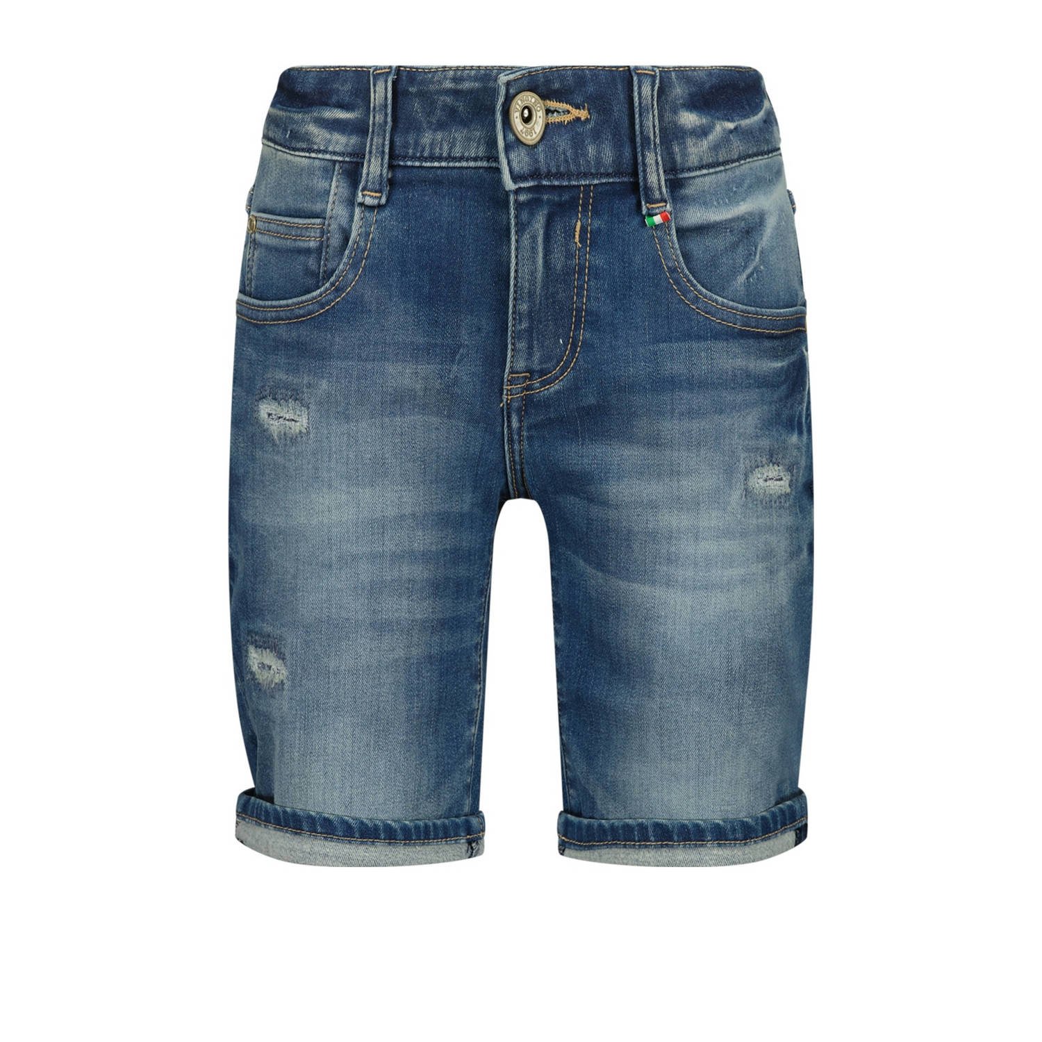 VINGINO denim short Capo cruziale blue Korte broek Blauw Jongens Stretchdenim 128