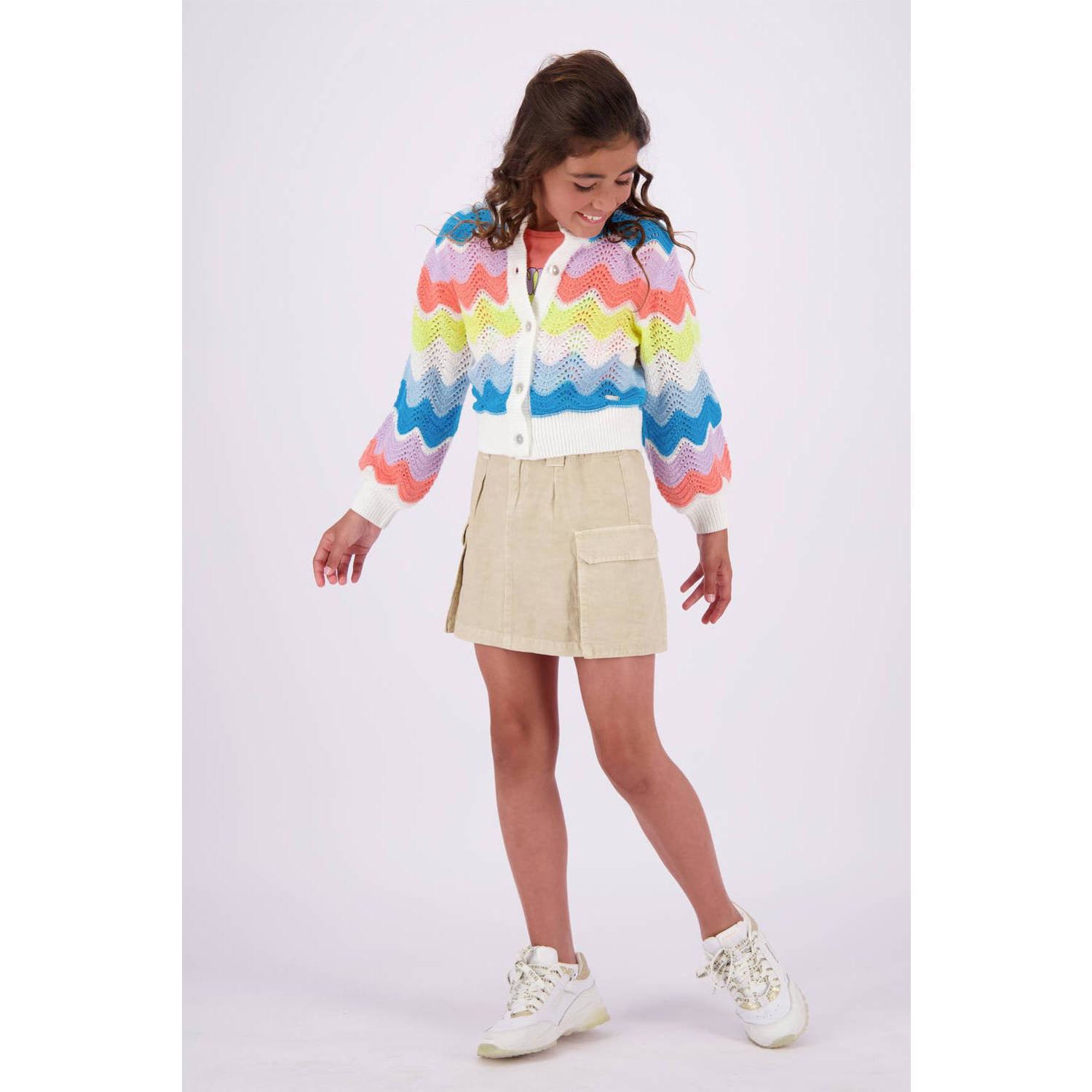 VINGINO rok Qarien zandsteen Beige Meisjes Katoen Effen 140