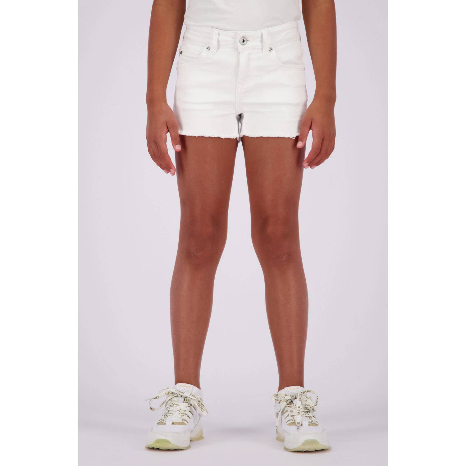 Vingino denim short Daizy special white denim