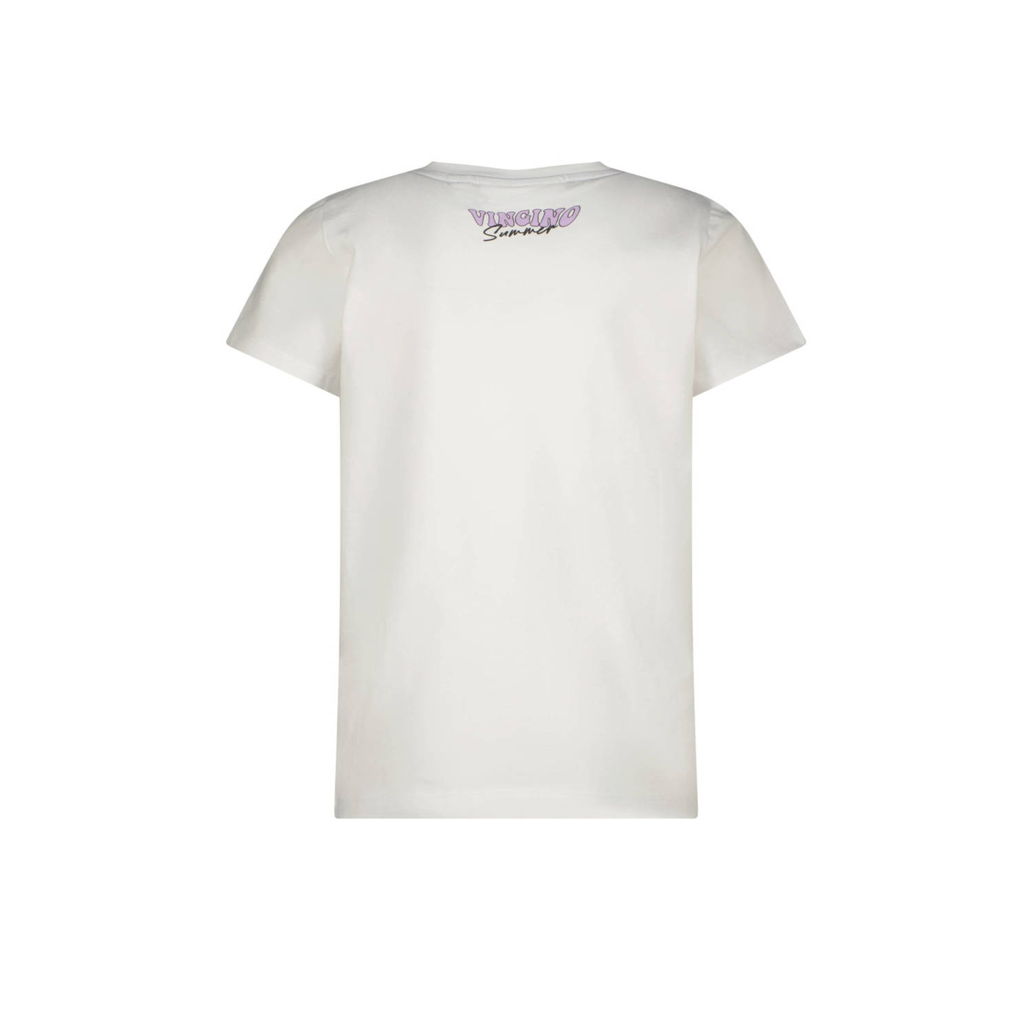 Vingino T-shirt Harloua met printopdruk wit