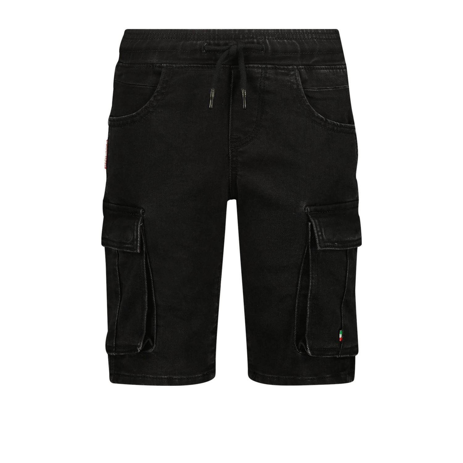 Vingino cargo short Cecario black denim