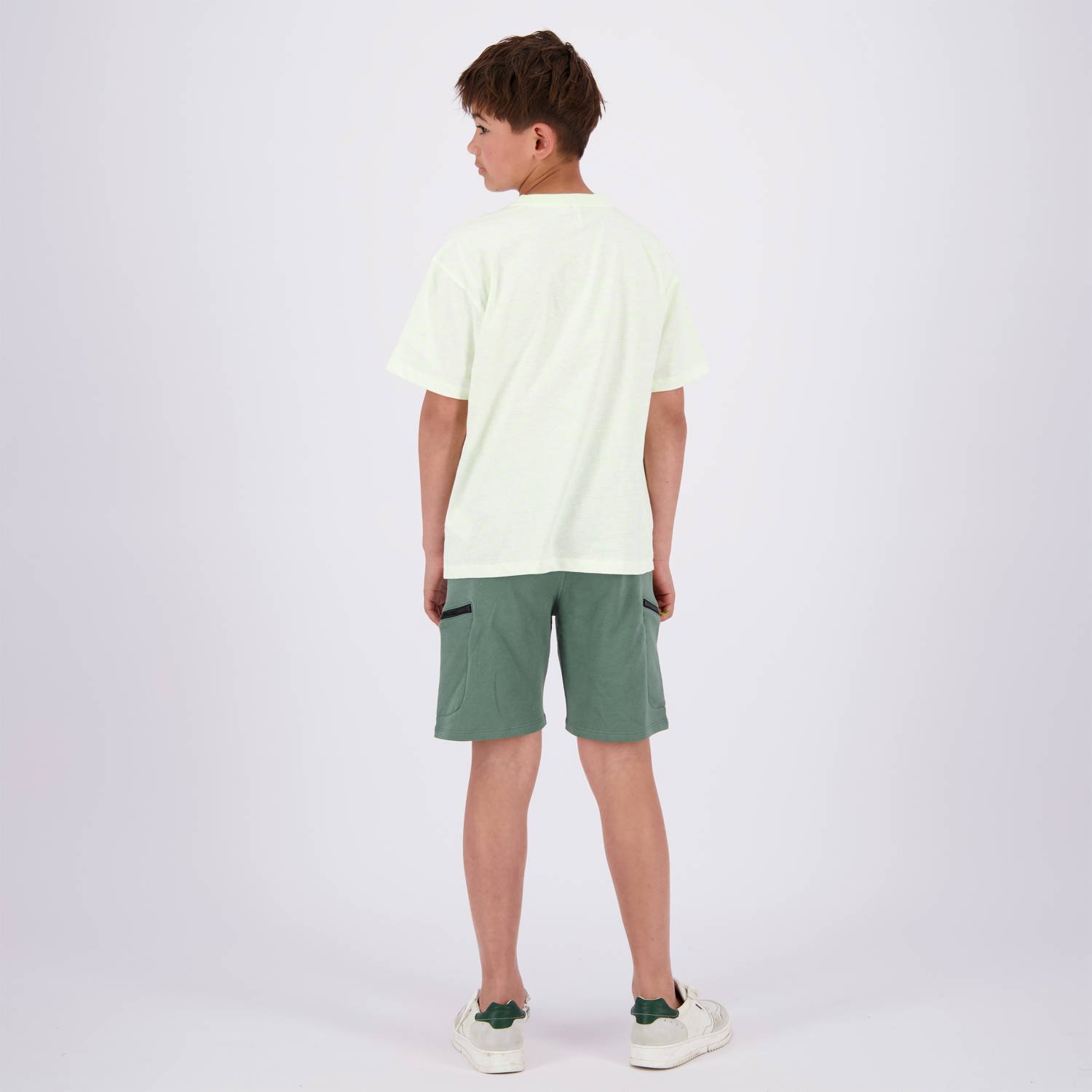 Vingino sweatshort Ruch warmgroen