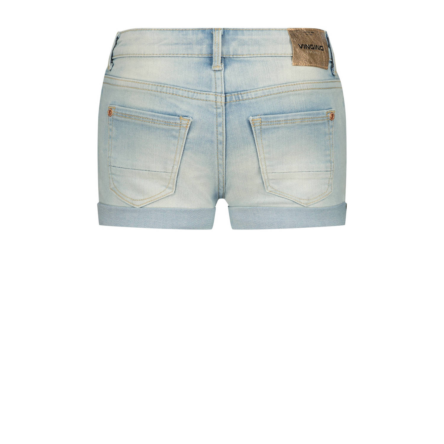 Vingino denim short Damara light indigo