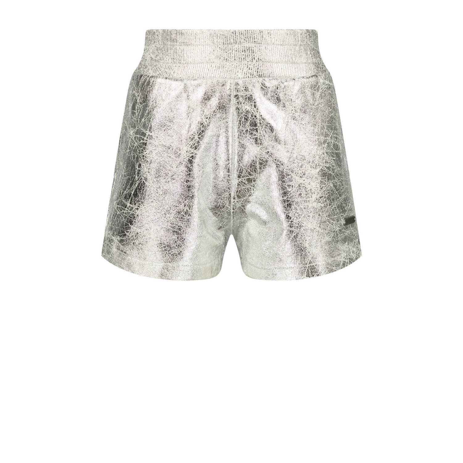 VINGINO metallic casual short Rinny zilver metallic Korte broek Meisjes Katoen 128