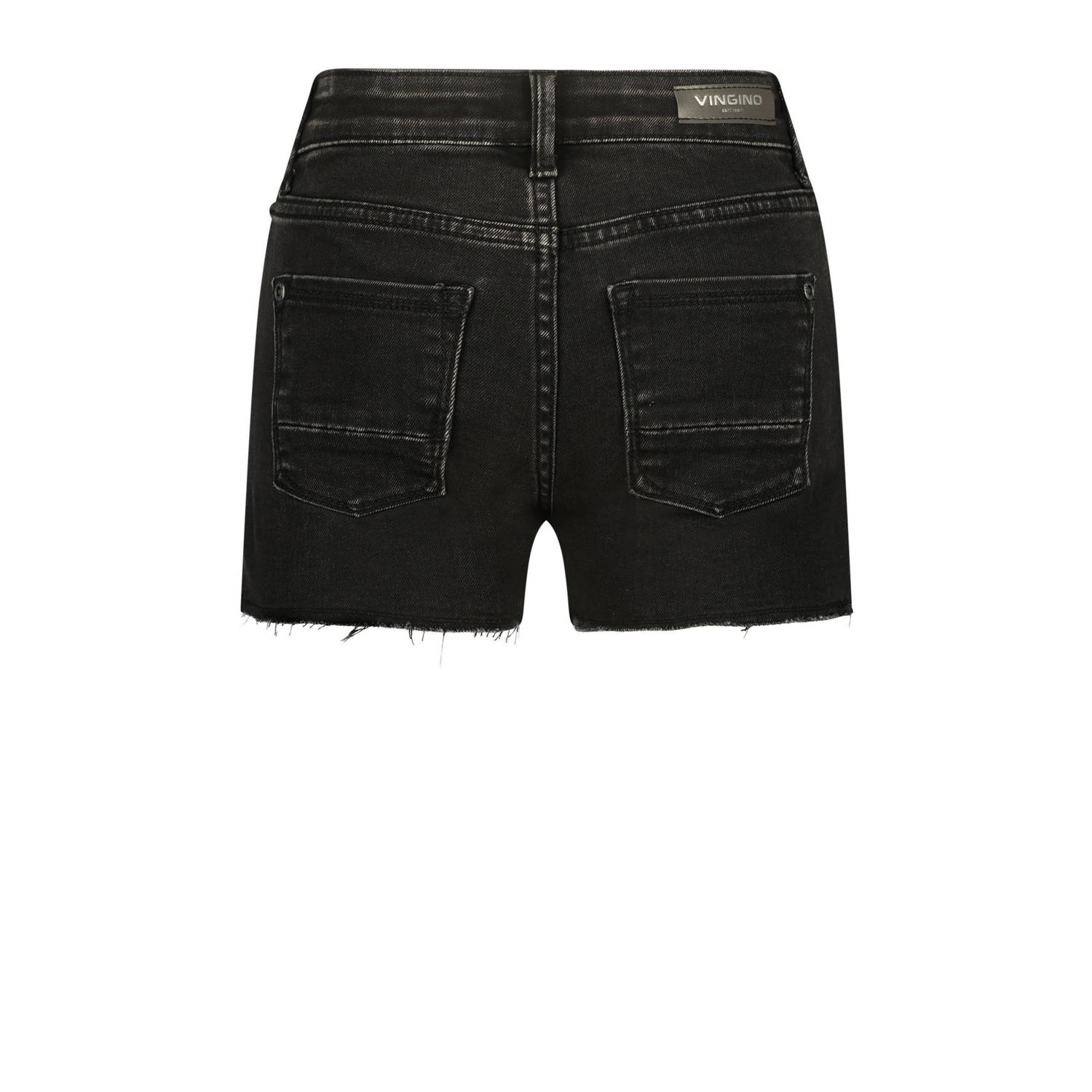 Vingino denim short Daizy black denim