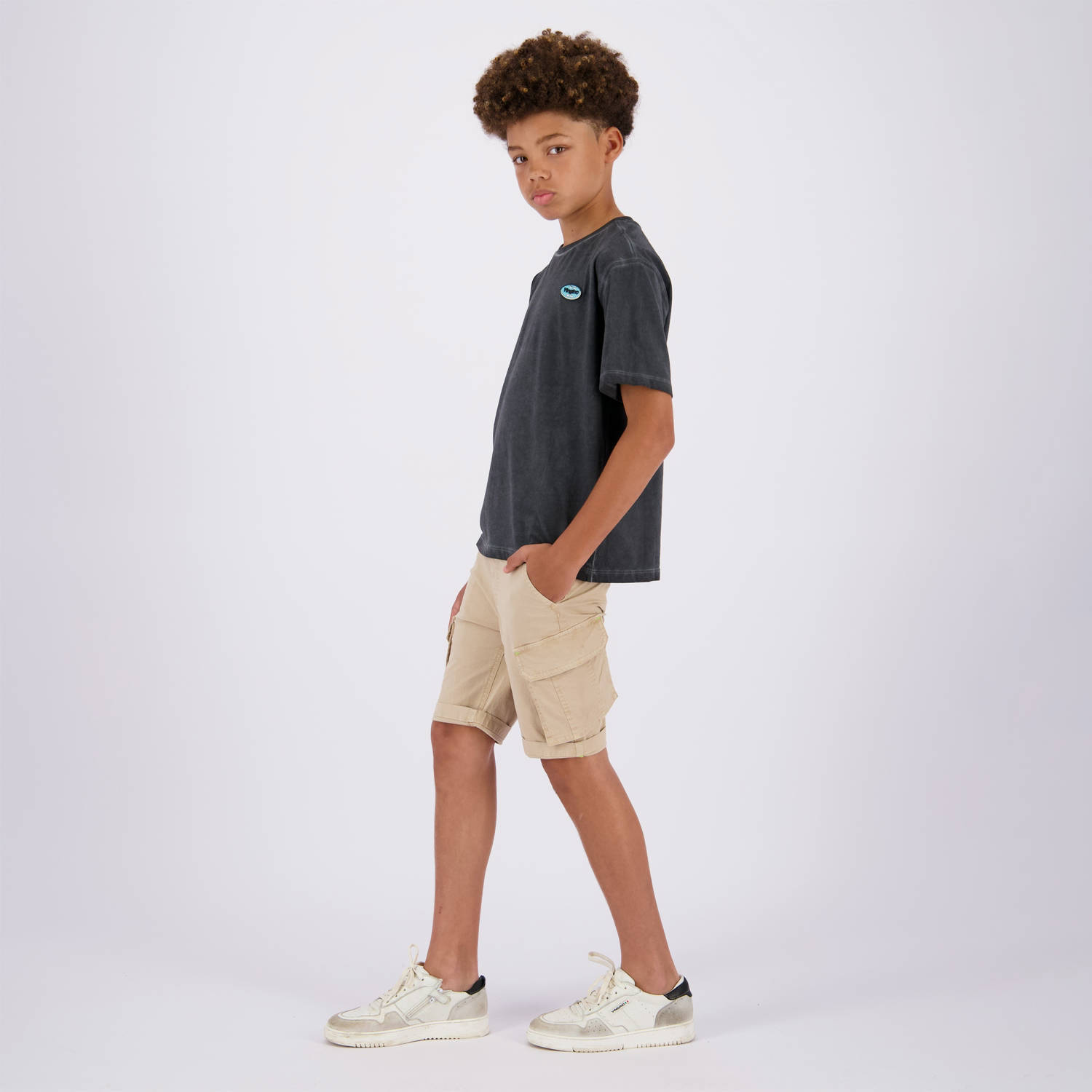 Vingino cargo short Ribu beige