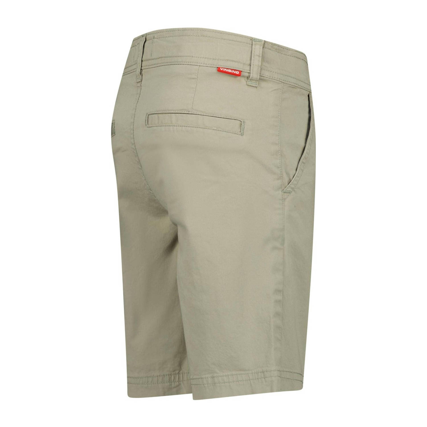 Vingino regular fit chino short Bermuda Taormina groen