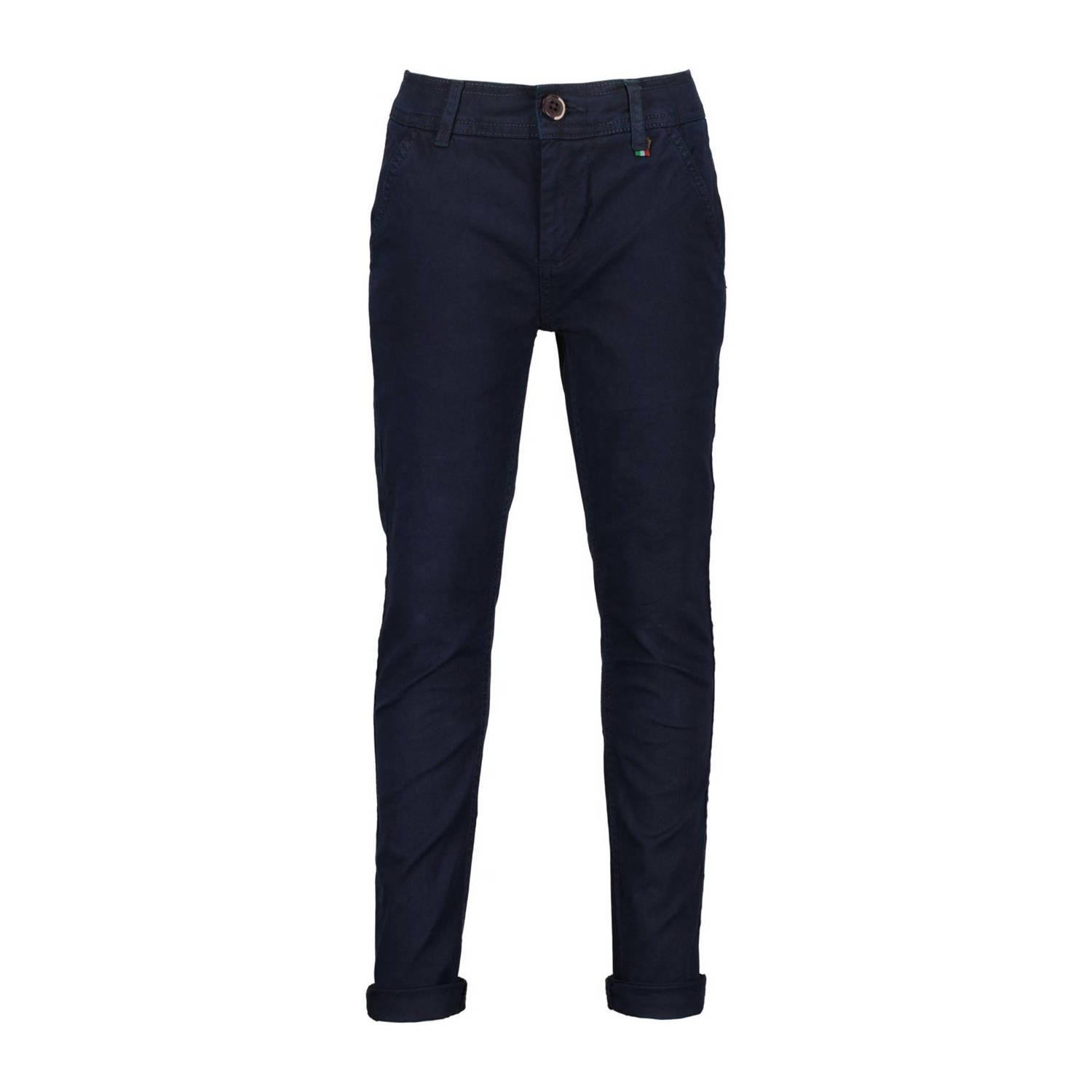 Vingino regular fit broek Torino donkerblauw