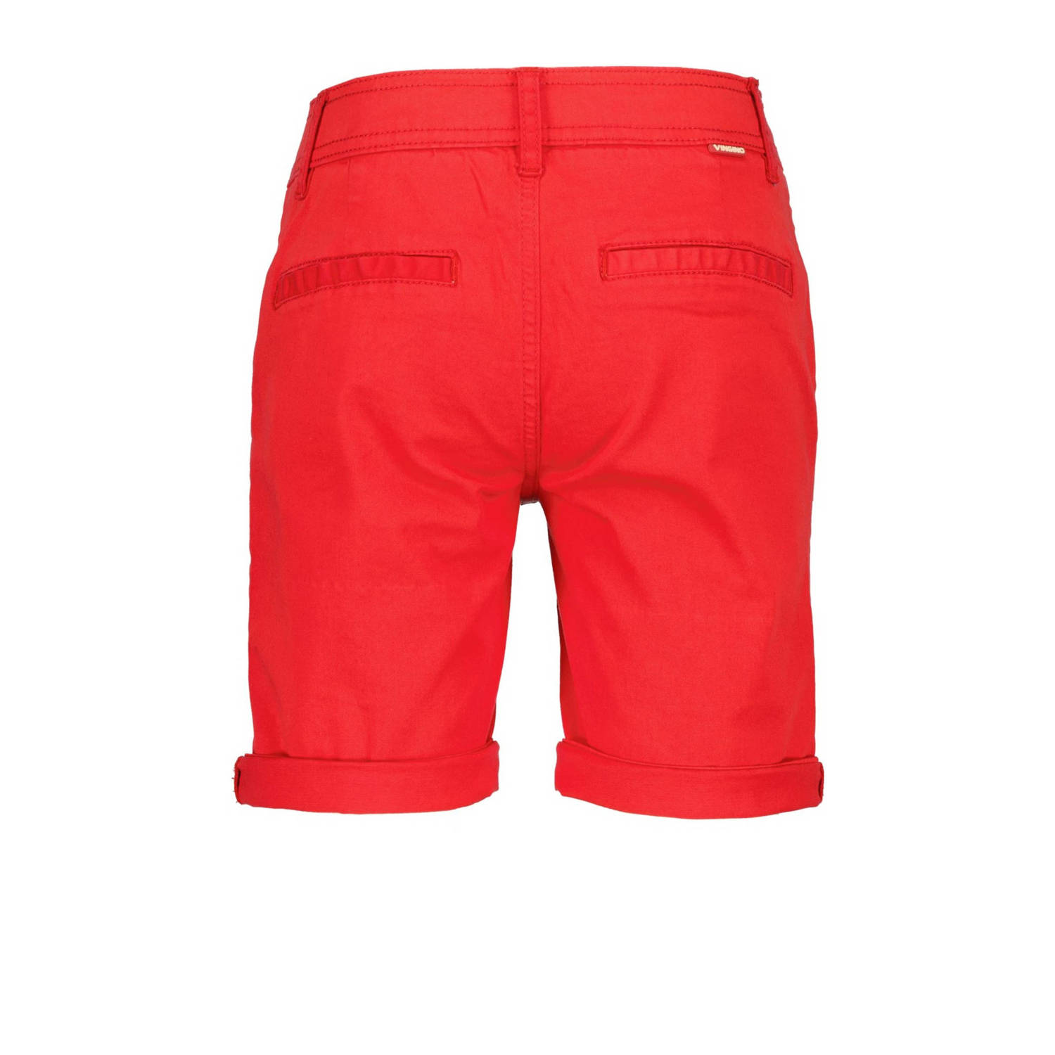 Vingino regular fit chino short Taormina felrood