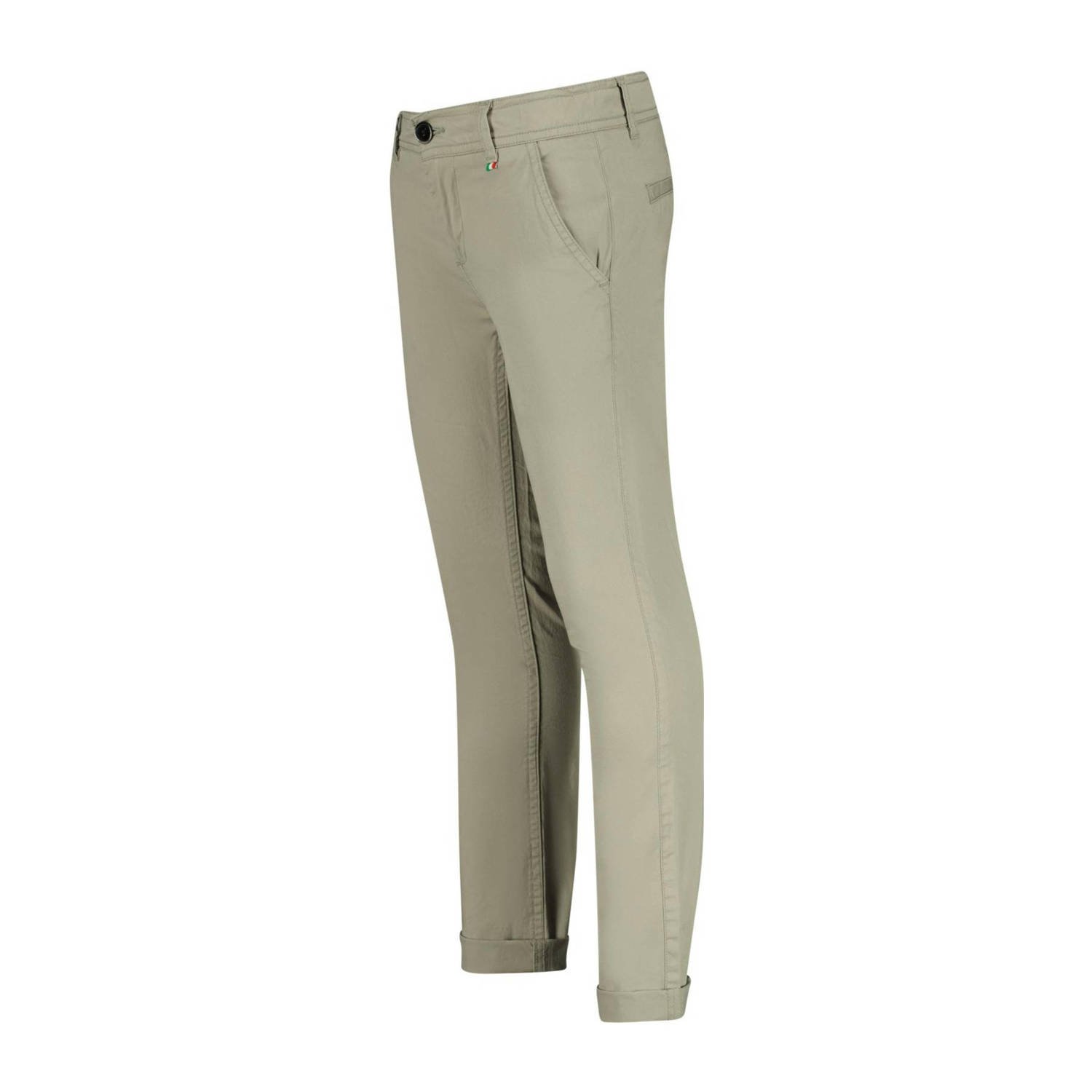 Vingino regular fit broek Chino Torino groen