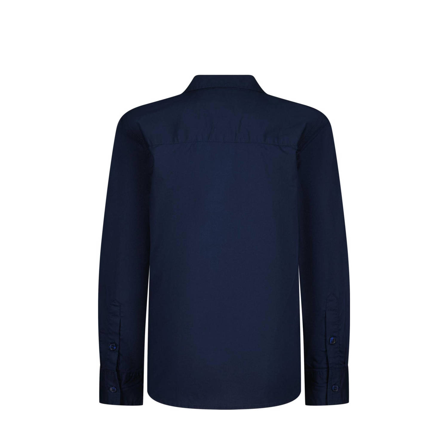Vingino overhemd Lasic donkerblauw