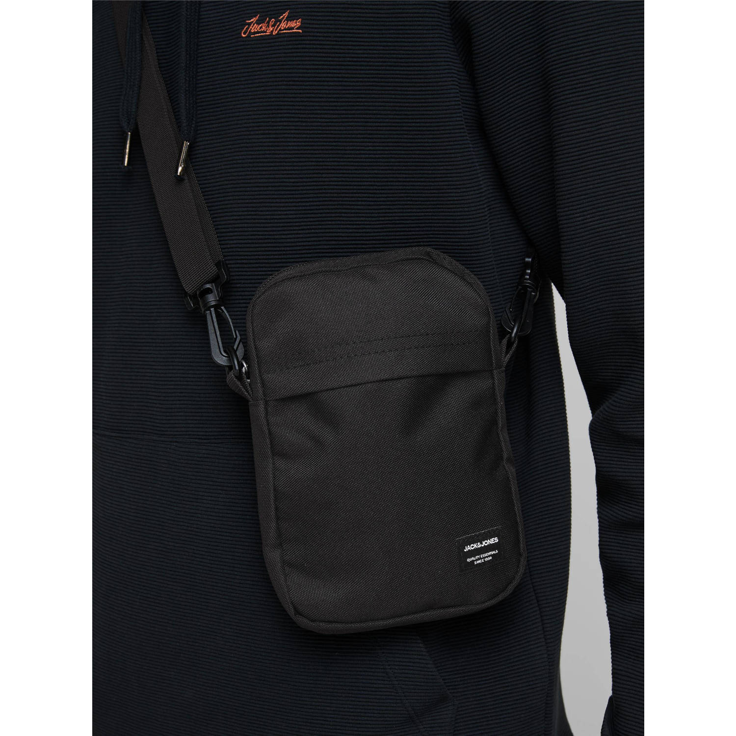JACK & JONES schoudertas JACJAMIE zwart