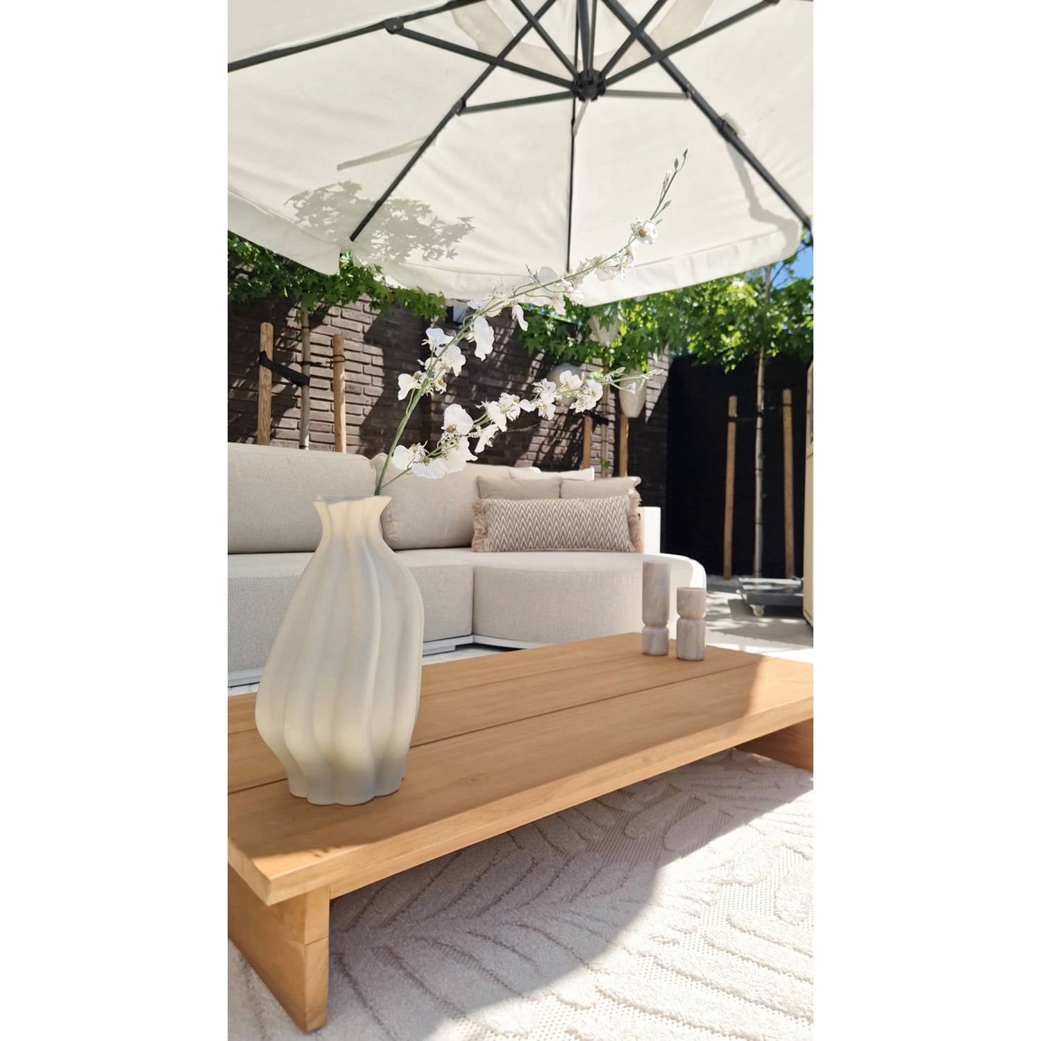 Studio LIVIT salontafel Morente teak (120x60 cm)