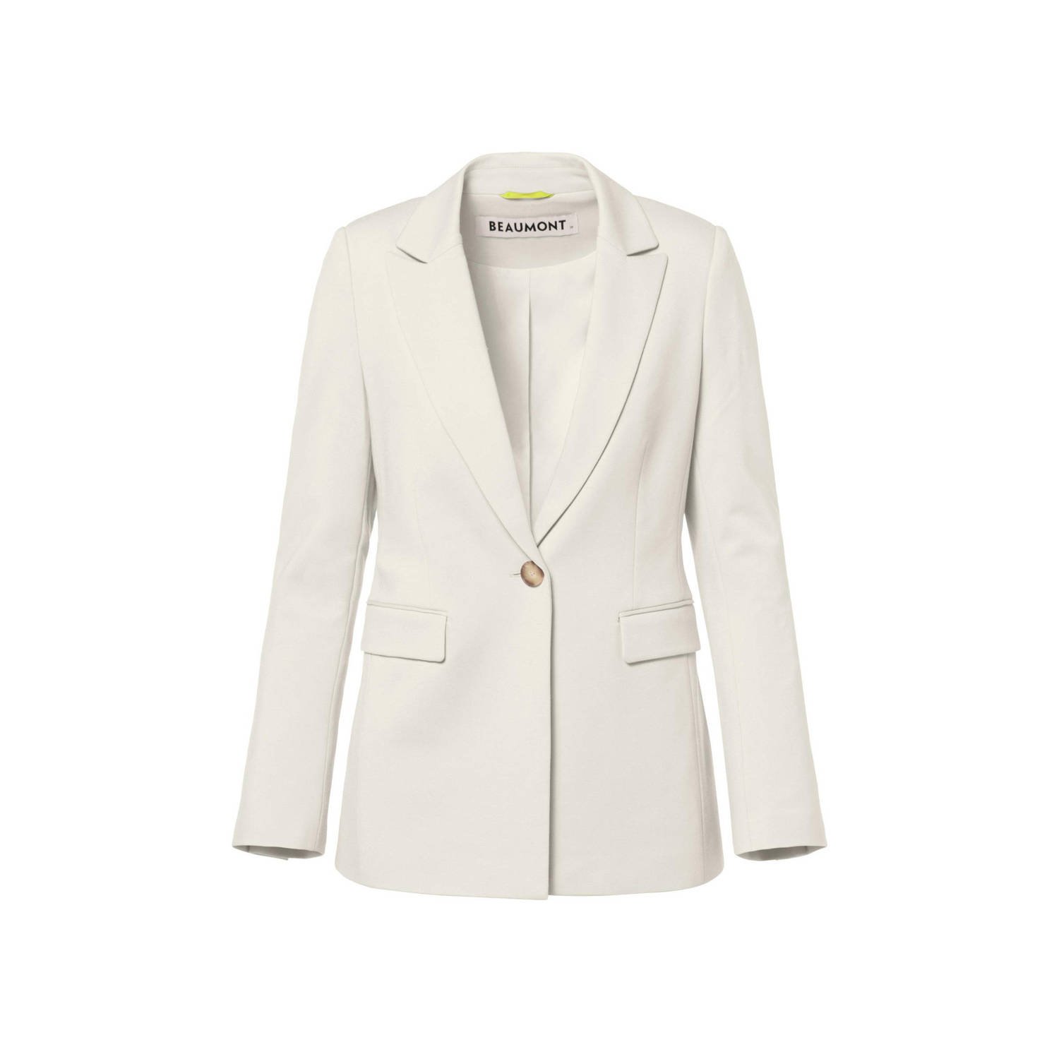 Beaumont rechtvallende blazer Tatum offwhite