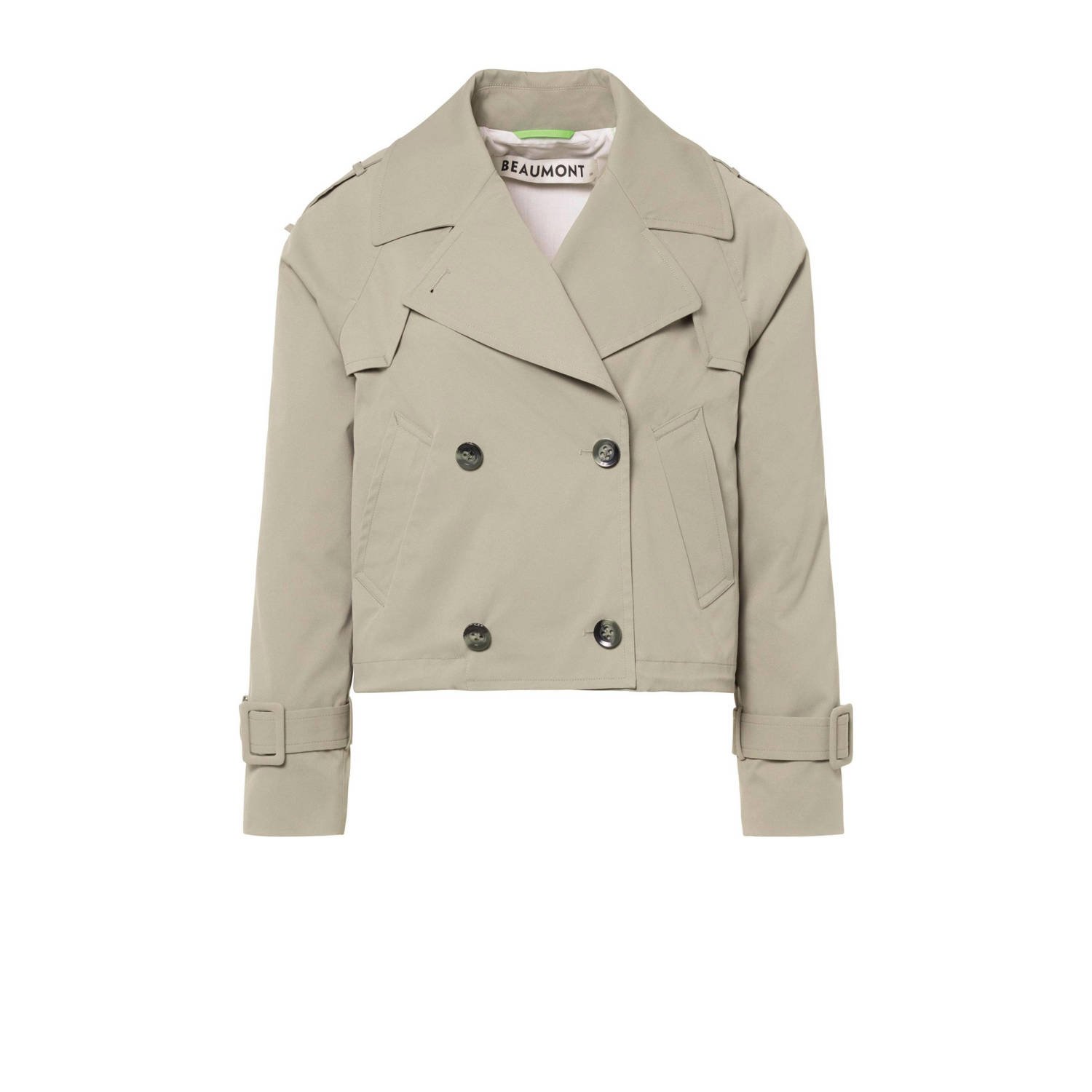 Beaumont trenchcoat jas Faye beige