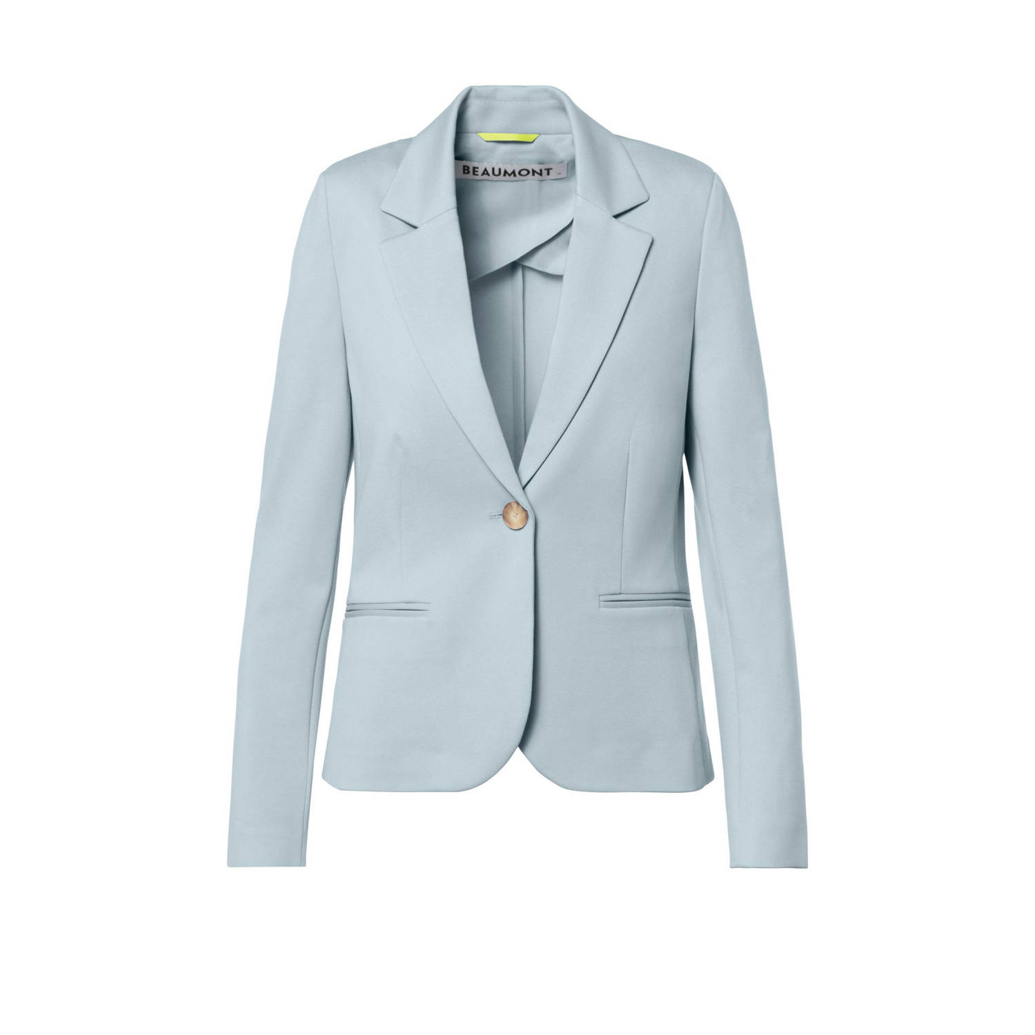 Beaumont getailleerde blazer Petit grijsblauw