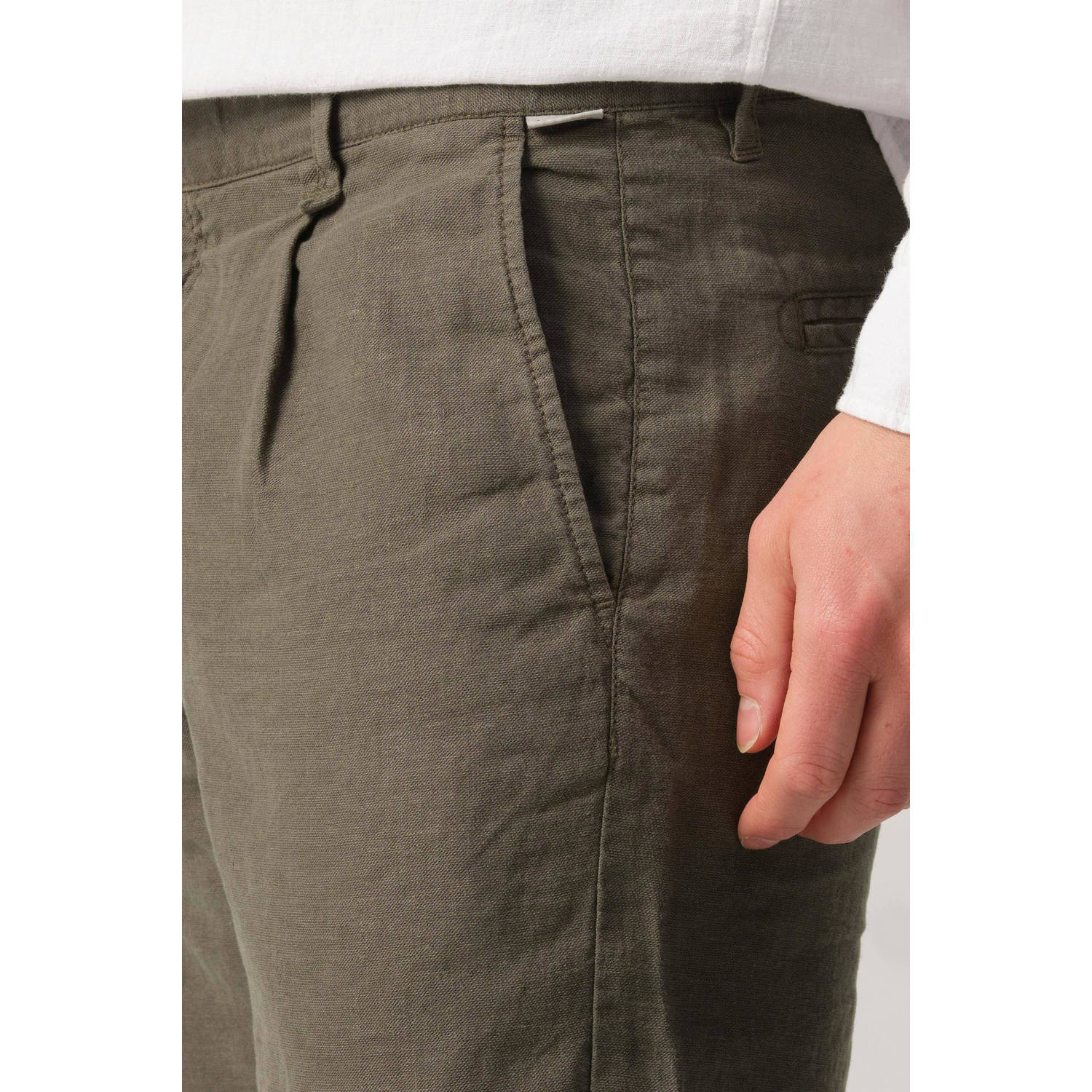 J.C. Rags regular fit short Jaap burned green