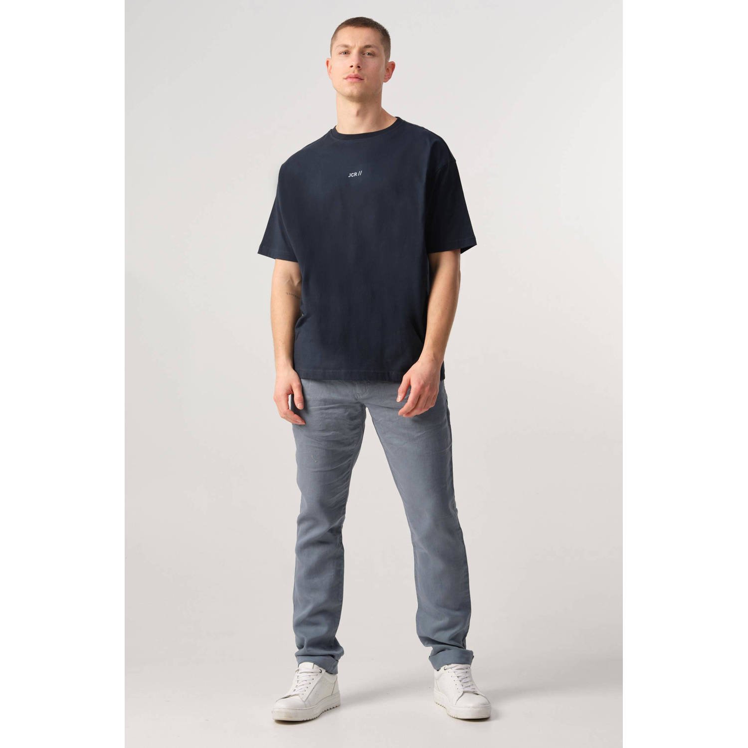 J.C. Rags T-shirt met logo sky captain
