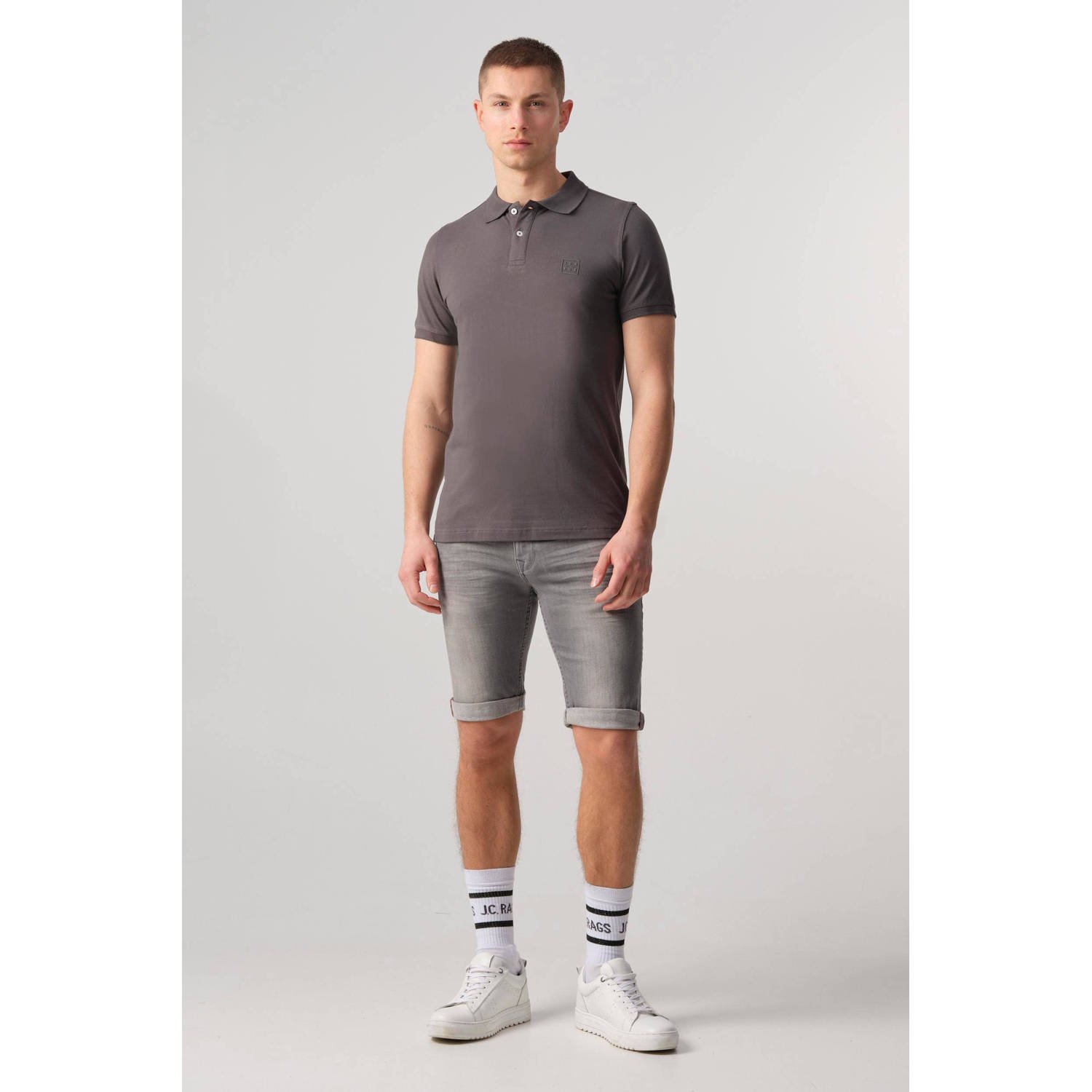 J.C. Rags polo Chase met logo forged iron