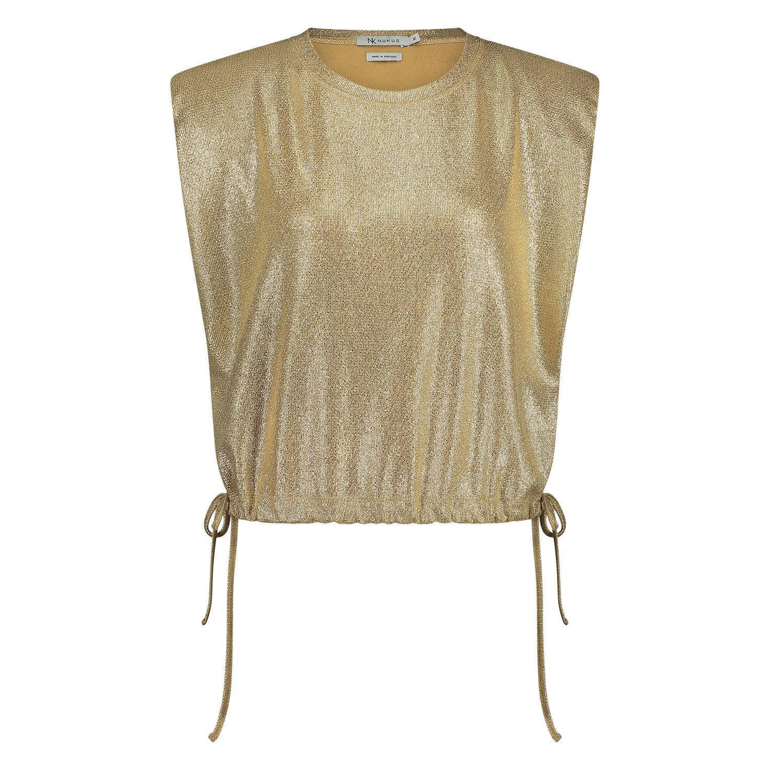 NUKUS Dames Tops & T-shirts Babette Top Goud