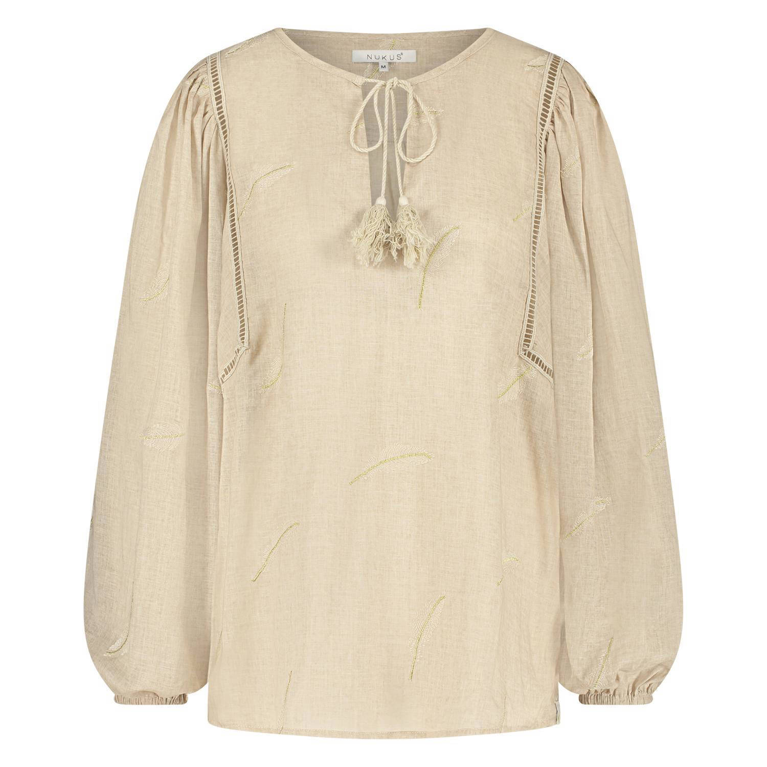 NUKUS blousetop Cecile beige