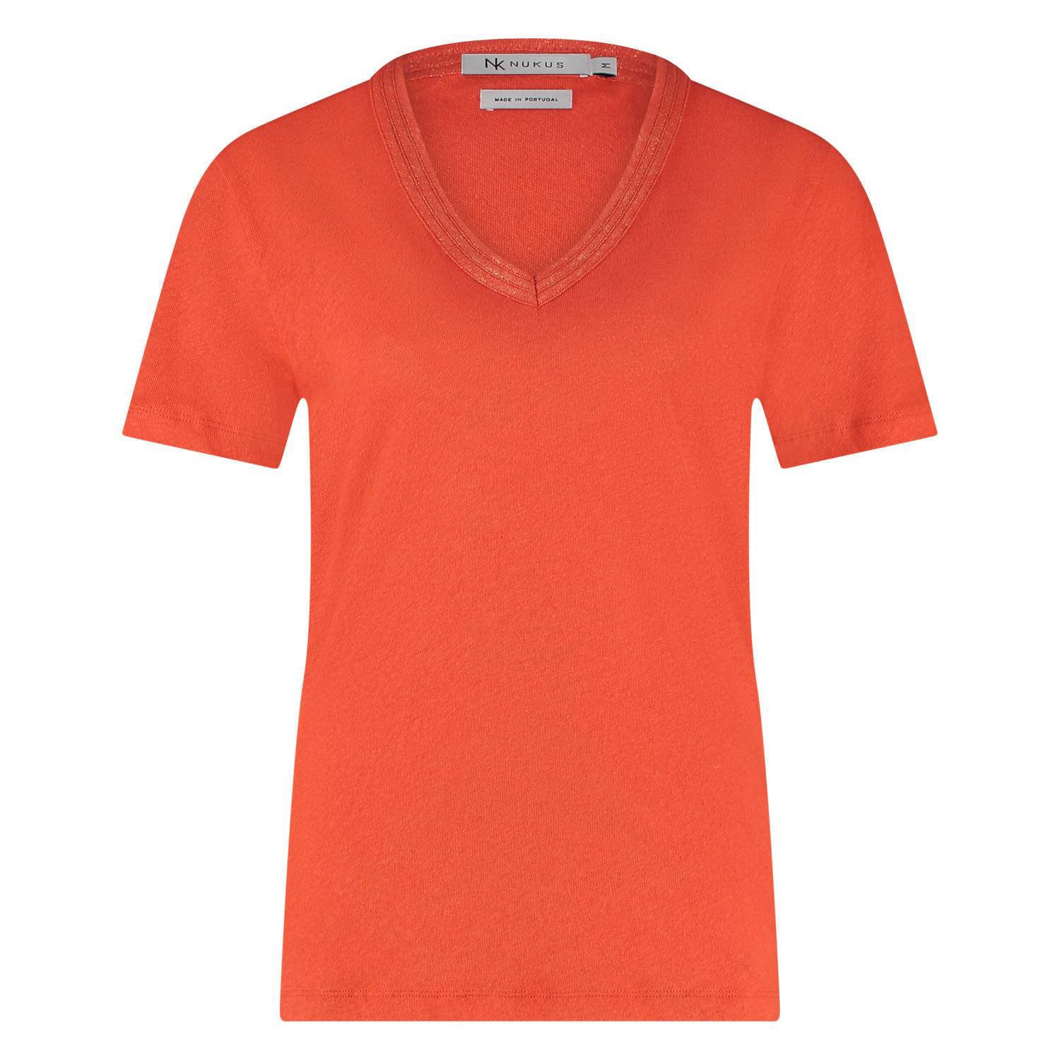 NUKUS T-shirt oranje