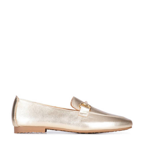 PS Poelman Odette leren loafers goud afbeelding