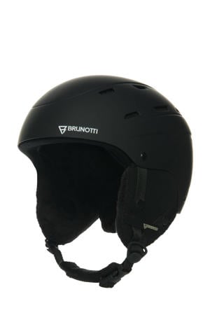 Senior skihelm Buffalo zwart
