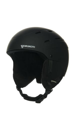 Senior skihelm Buffalo zwart