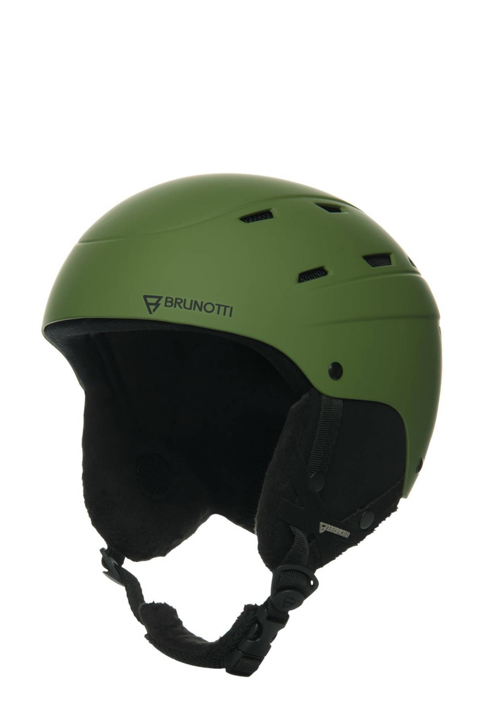 Senior ski helm Buffalo olijfgroen