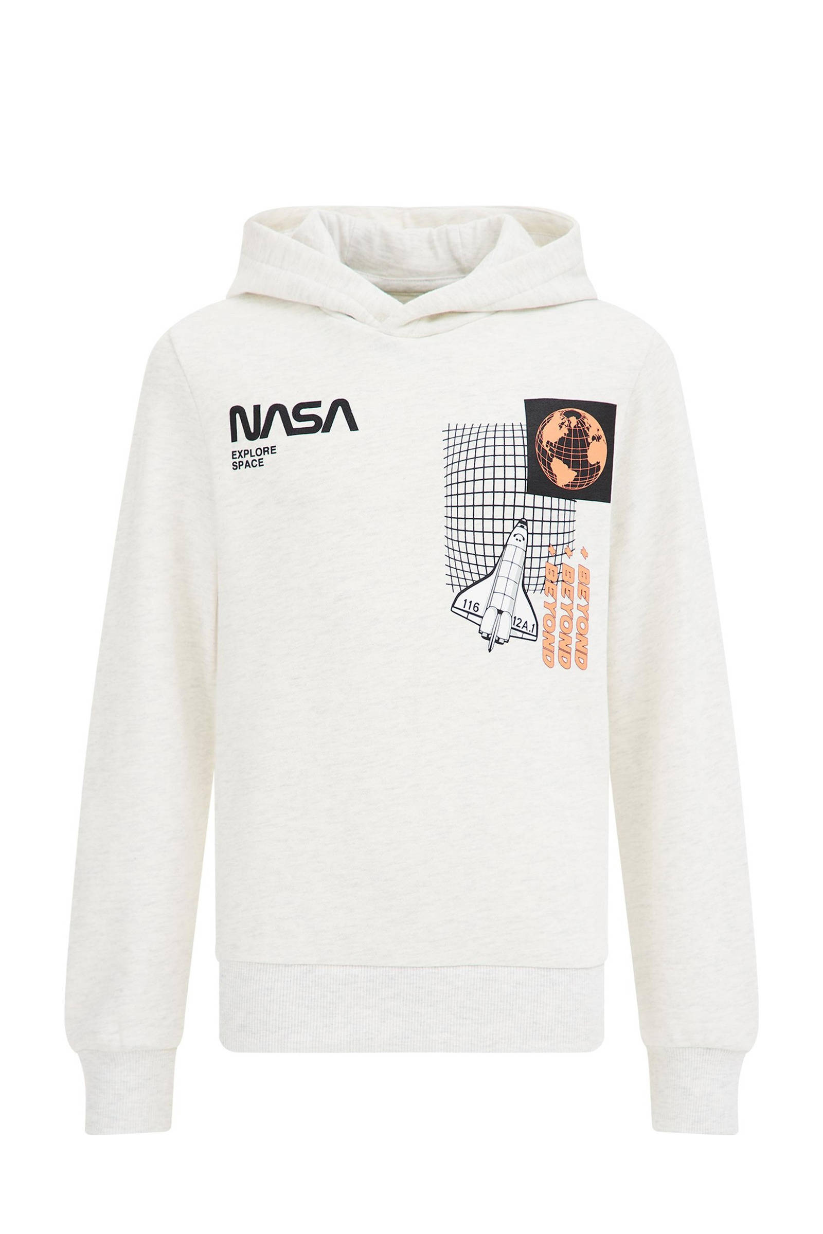 Witte nasa clearance hoodie