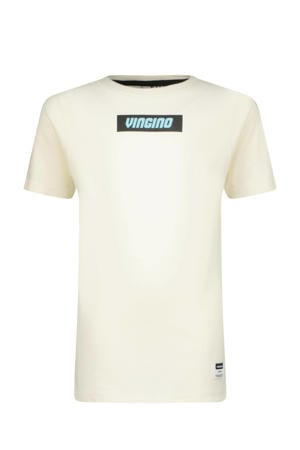 T-shirt Hifot met printopdruk offwhite
