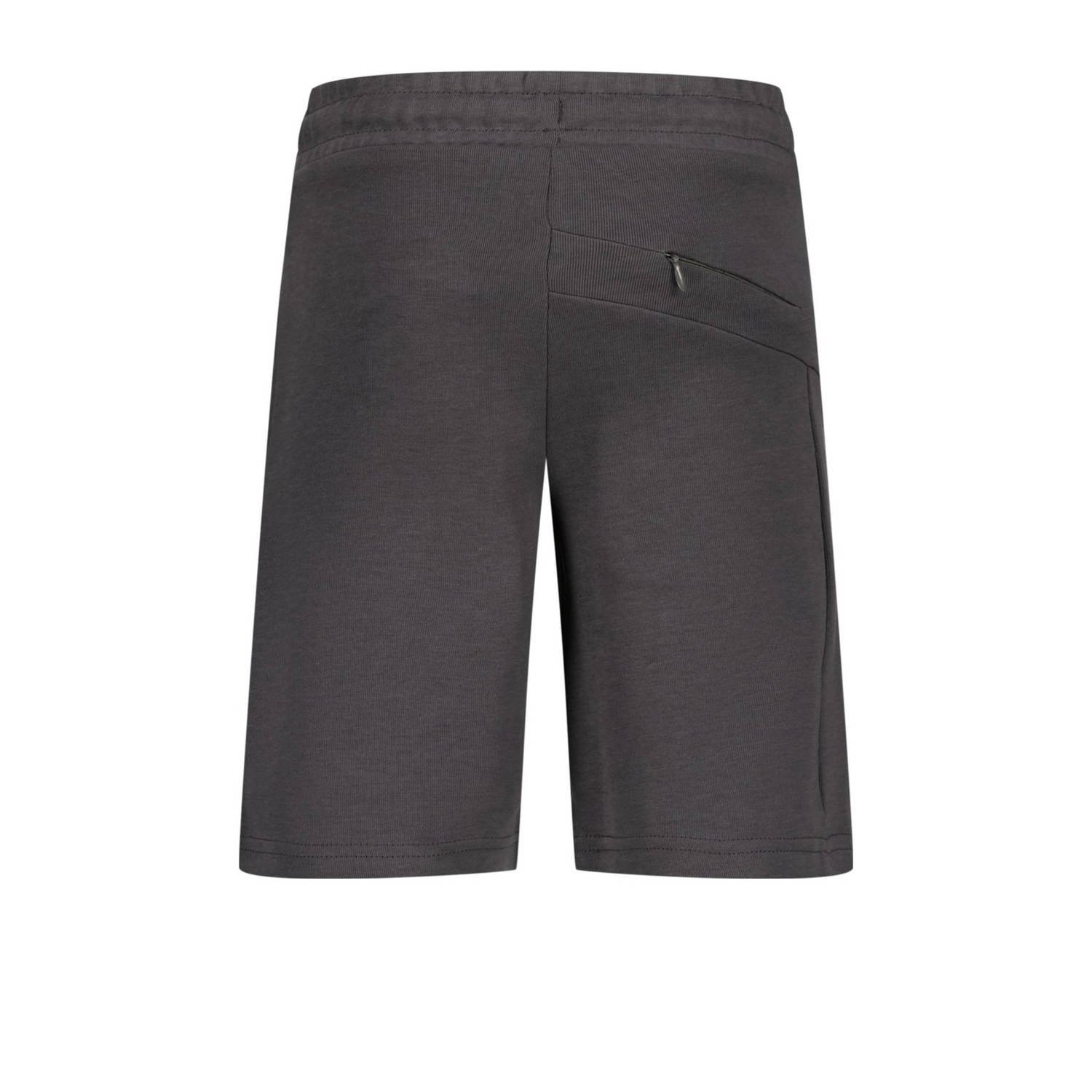 Vingino sweatshort Reos met logo donkergrijs