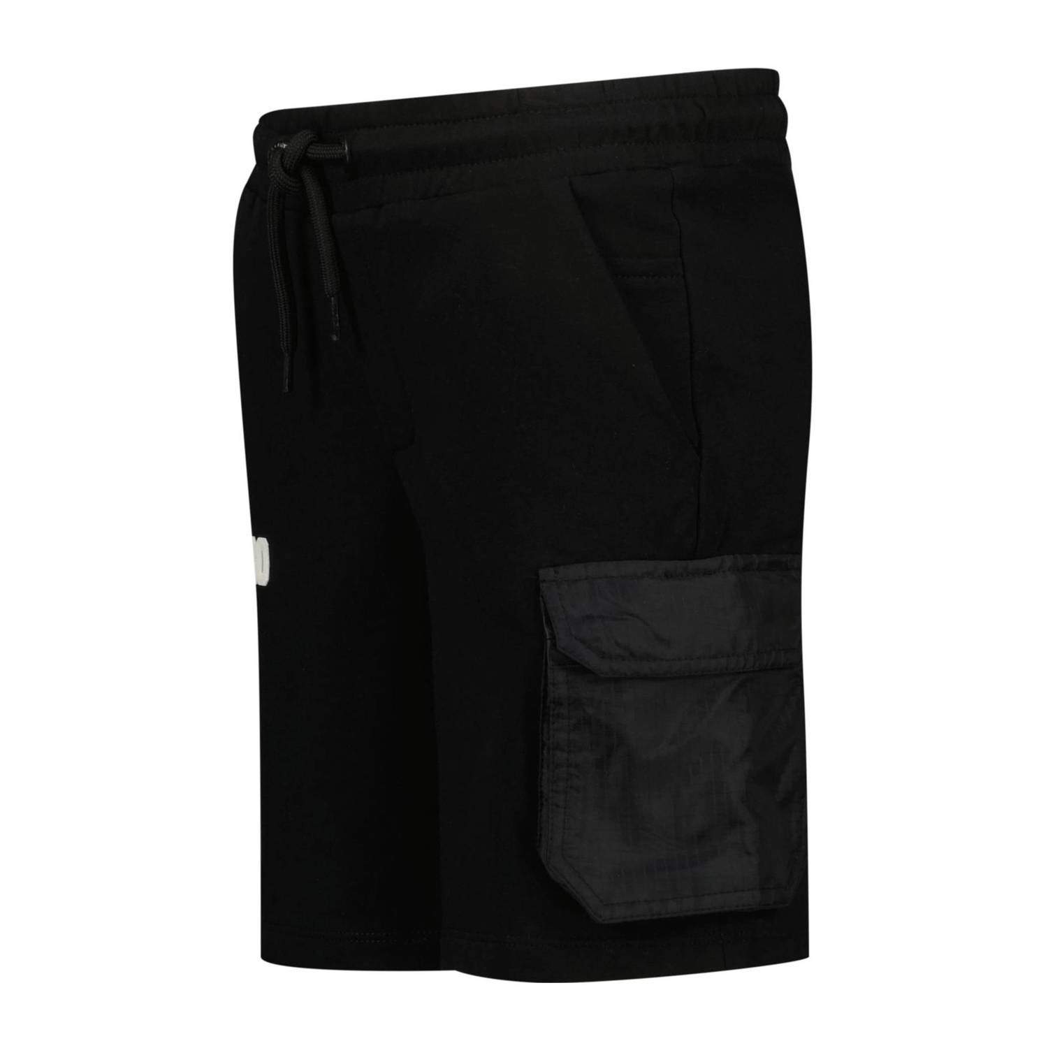 Vingino sweatshort Resi met printopdruk zwart