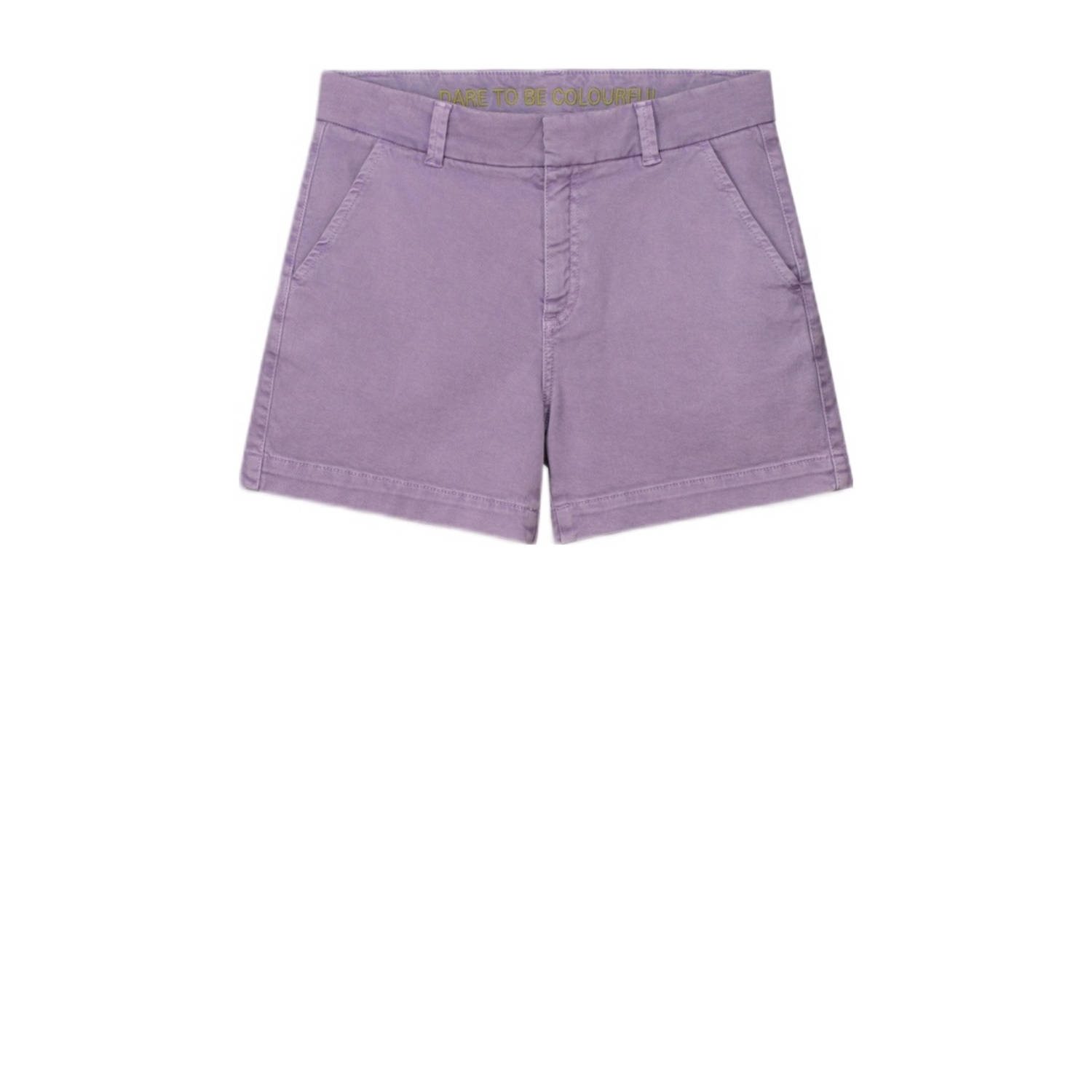 POM Amsterdam regular fit short paars