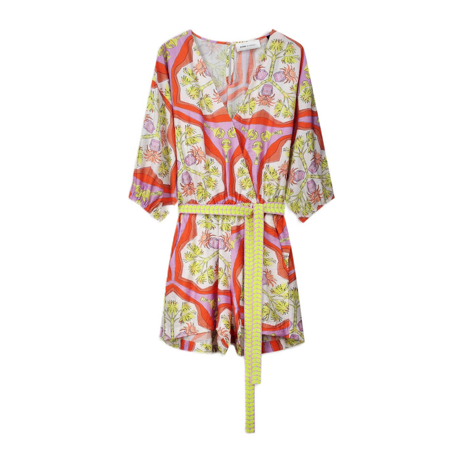 POM Amsterdam playsuit met all over print multi