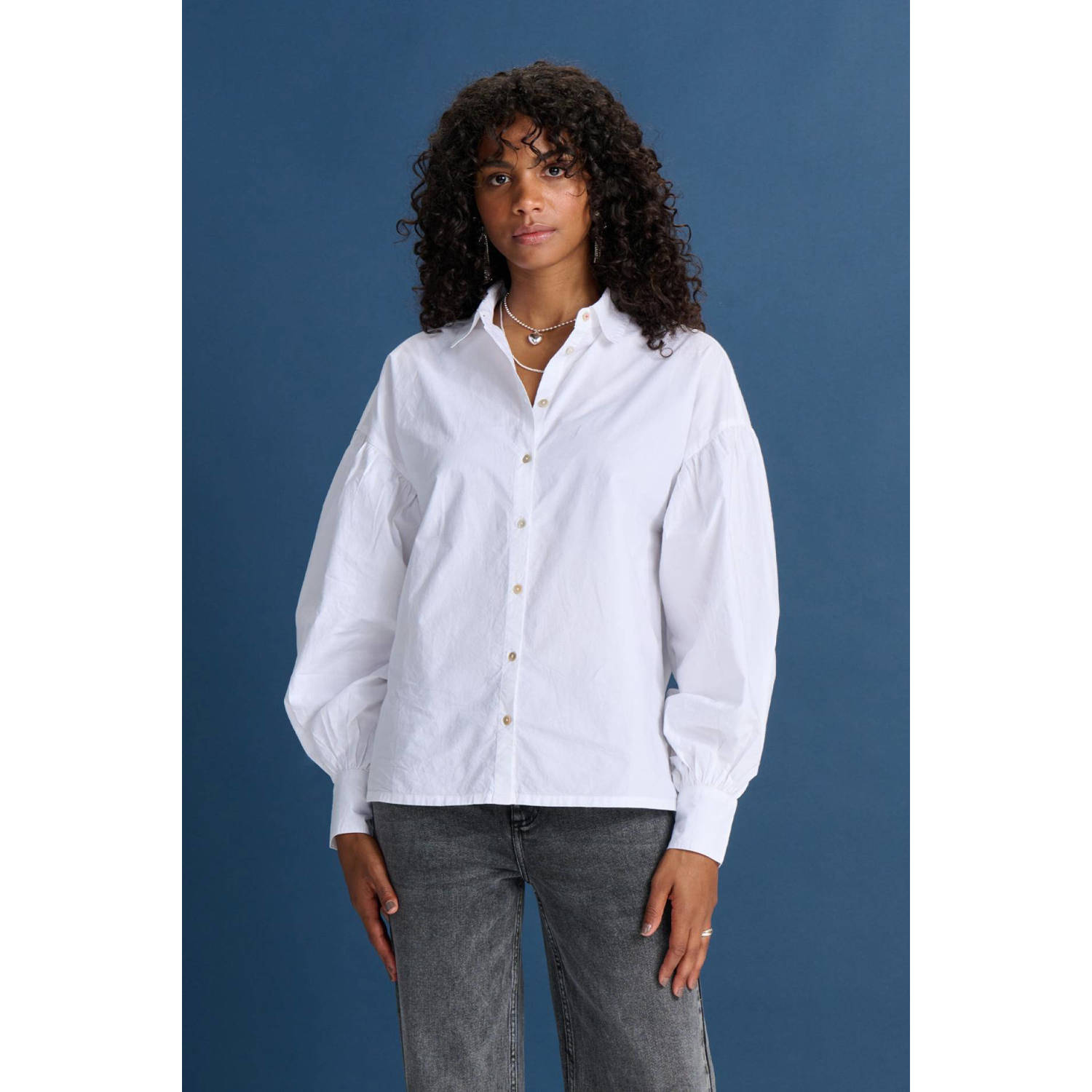 POM Amsterdam blouse wit