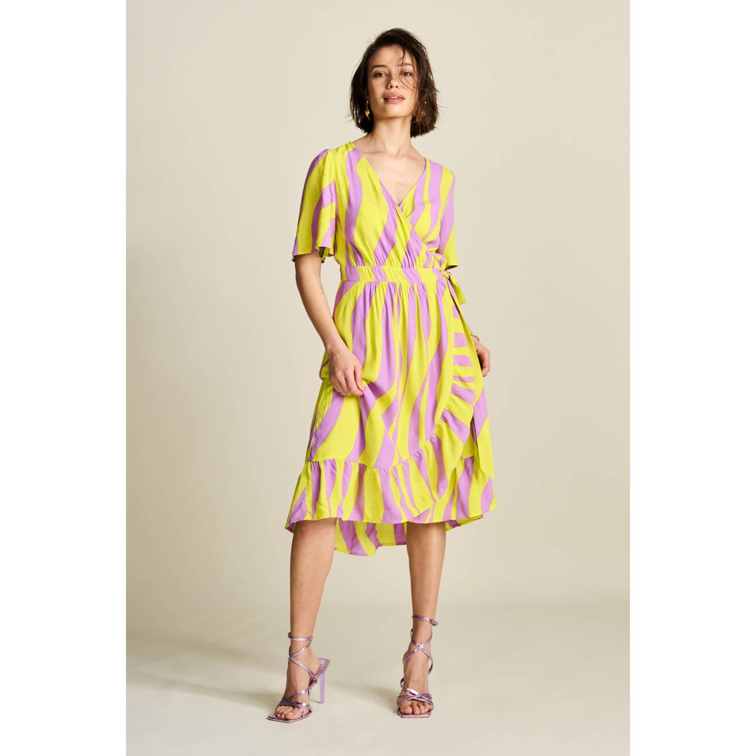 Pom Amsterdam Desert Heat Maxi Jurk Multicolor Dames