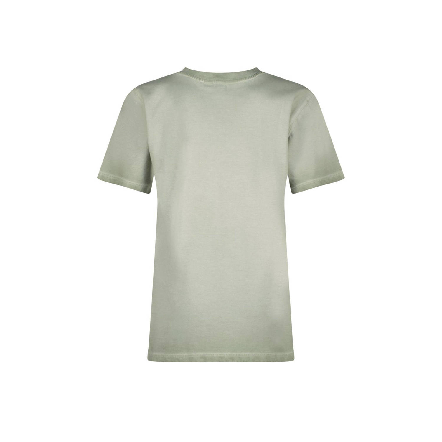Vingino T-shirt Hapo met logo olijfgroen