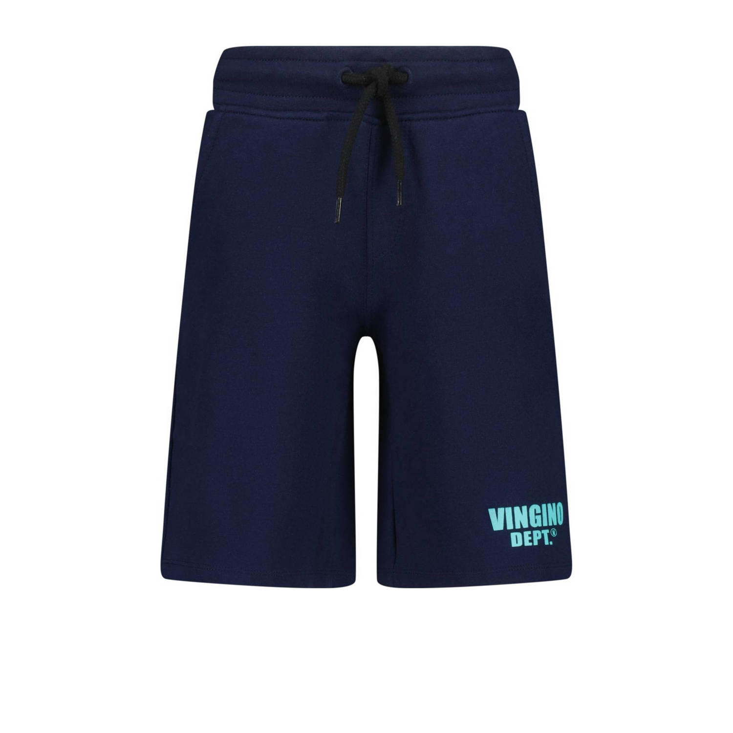 Vingino sweatshort Ramto met logo donkerblauw