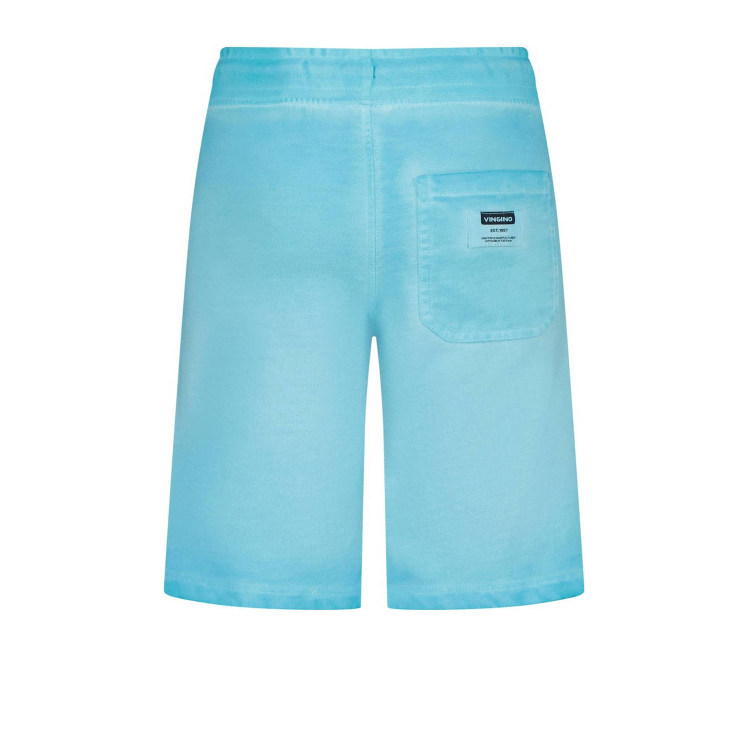 Vingino sweatshort Rames met logo aquablauw