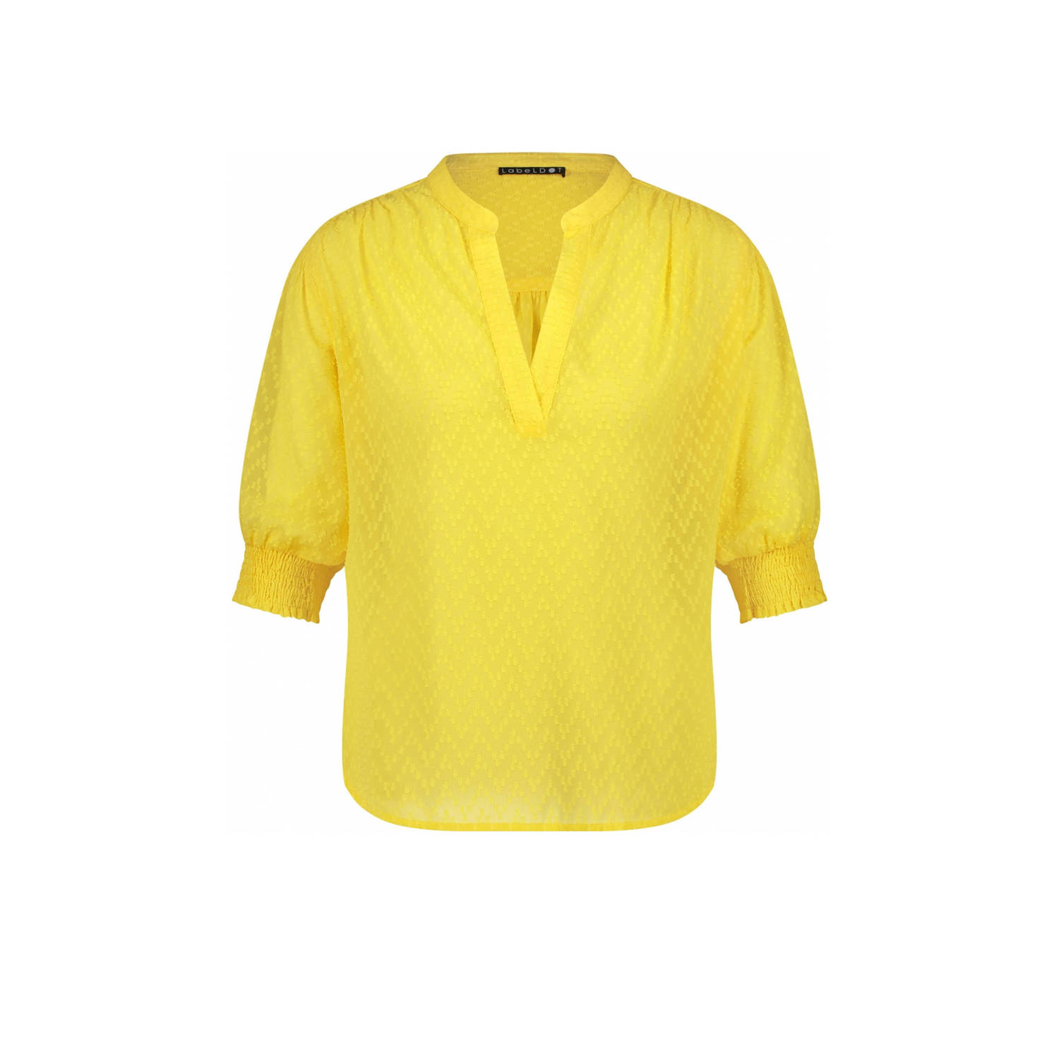 LabeL DOT blousetop Ara geel
