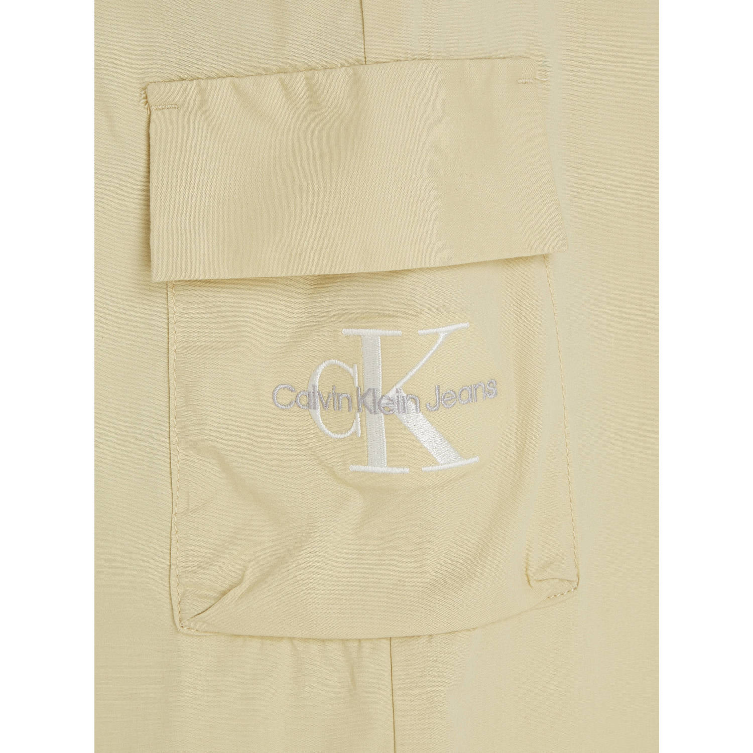 Calvin Klein loose fit cargobroek beige