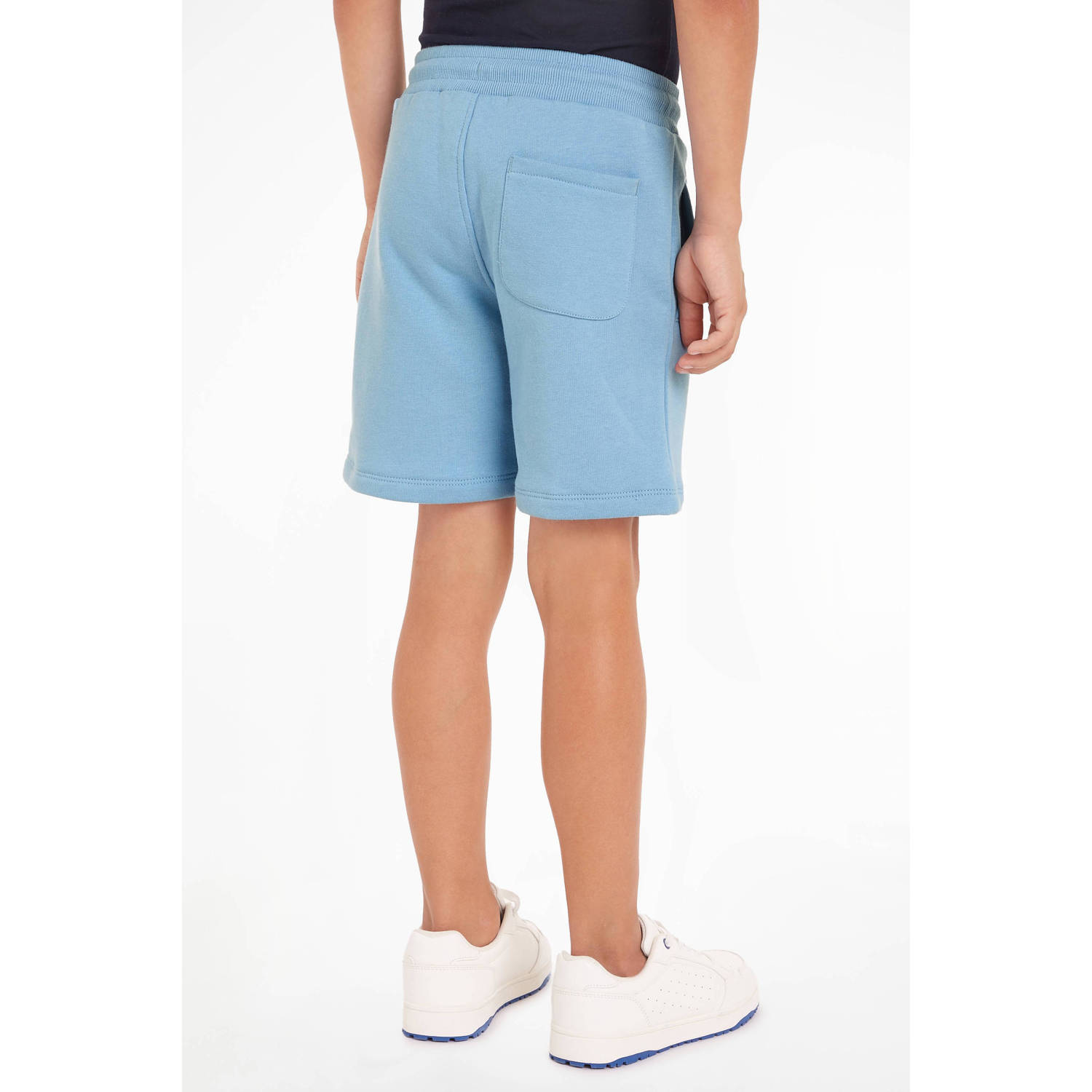 CALVIN KLEIN JEANS sweatshort lichtblauw