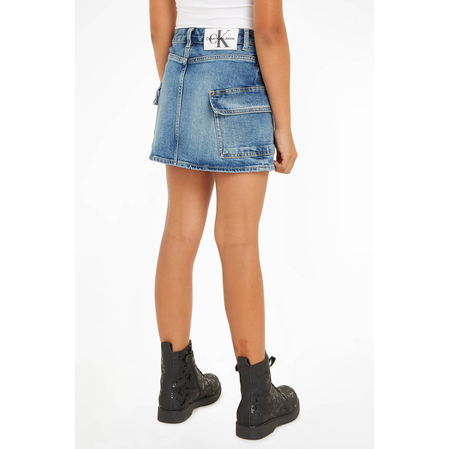 Calvin Klein rok medium blue denim