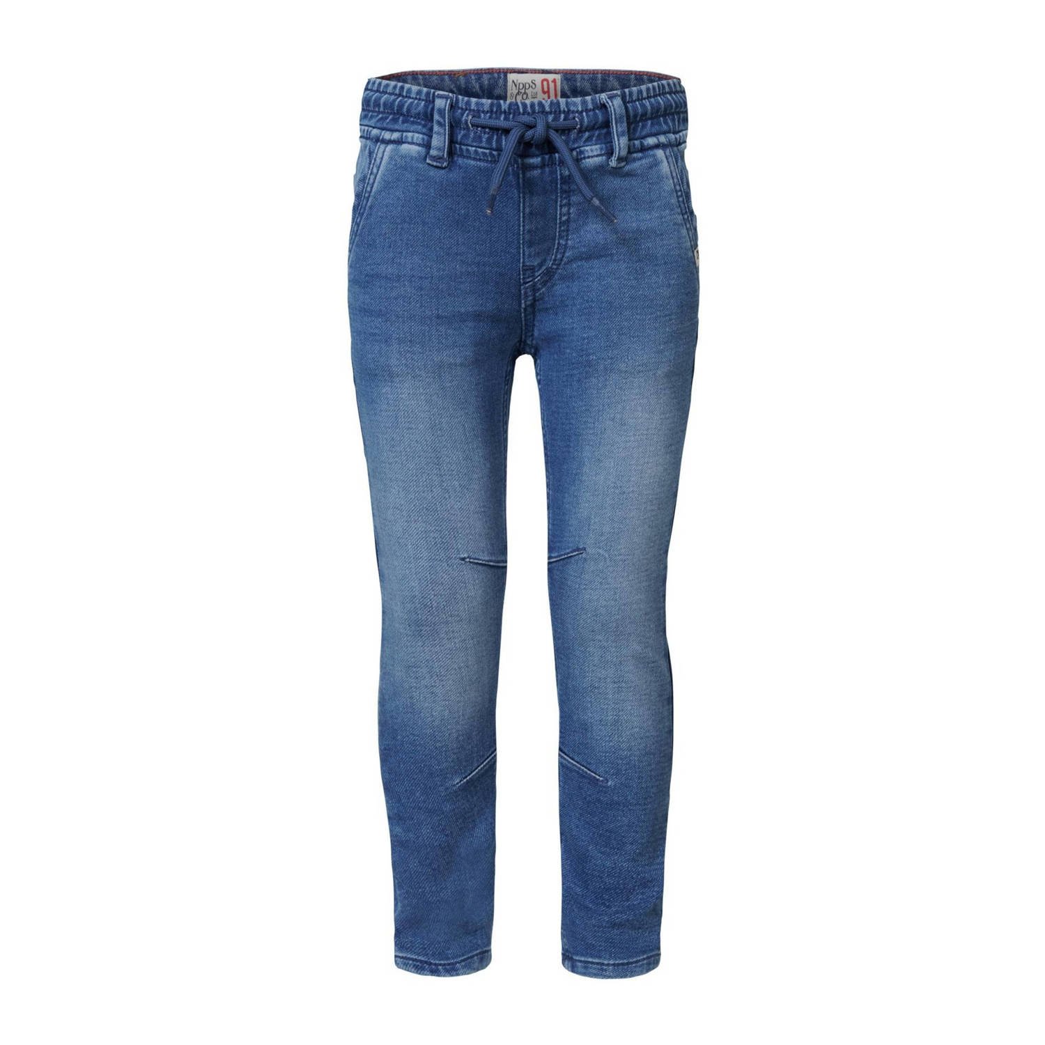 Noppies regular fit jeans Demorest dark blue denim Blauw Effen 122